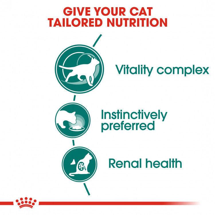 Royal Canin Feline Health Nutrition Instinctive +7 Gravy - 12 Wet Food Pouches