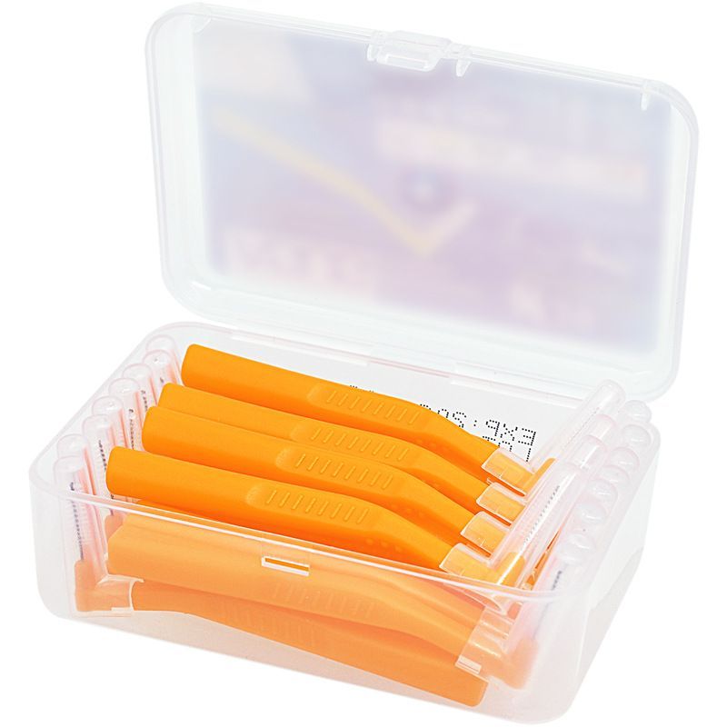 L Shape Interdental Brush Orthodontic Toothbrush Kit Oral Hygiene Dental Flosser Cleaning Tool