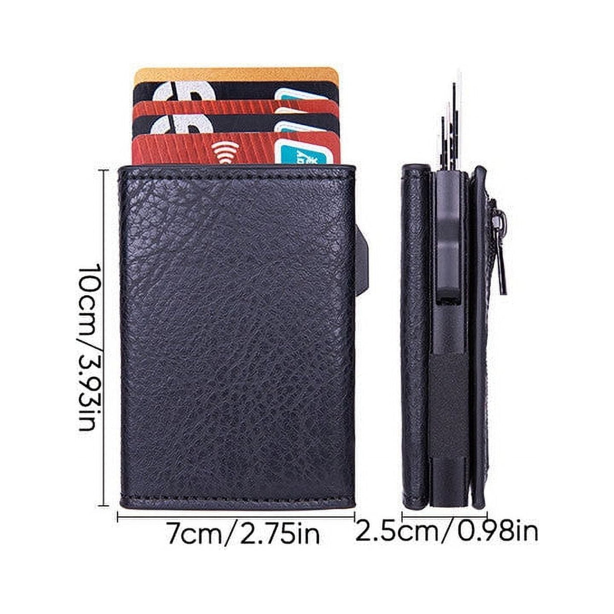 Credit Card Holder Wallets RFID Slim Mens Wallet PU Leathe Card Holder