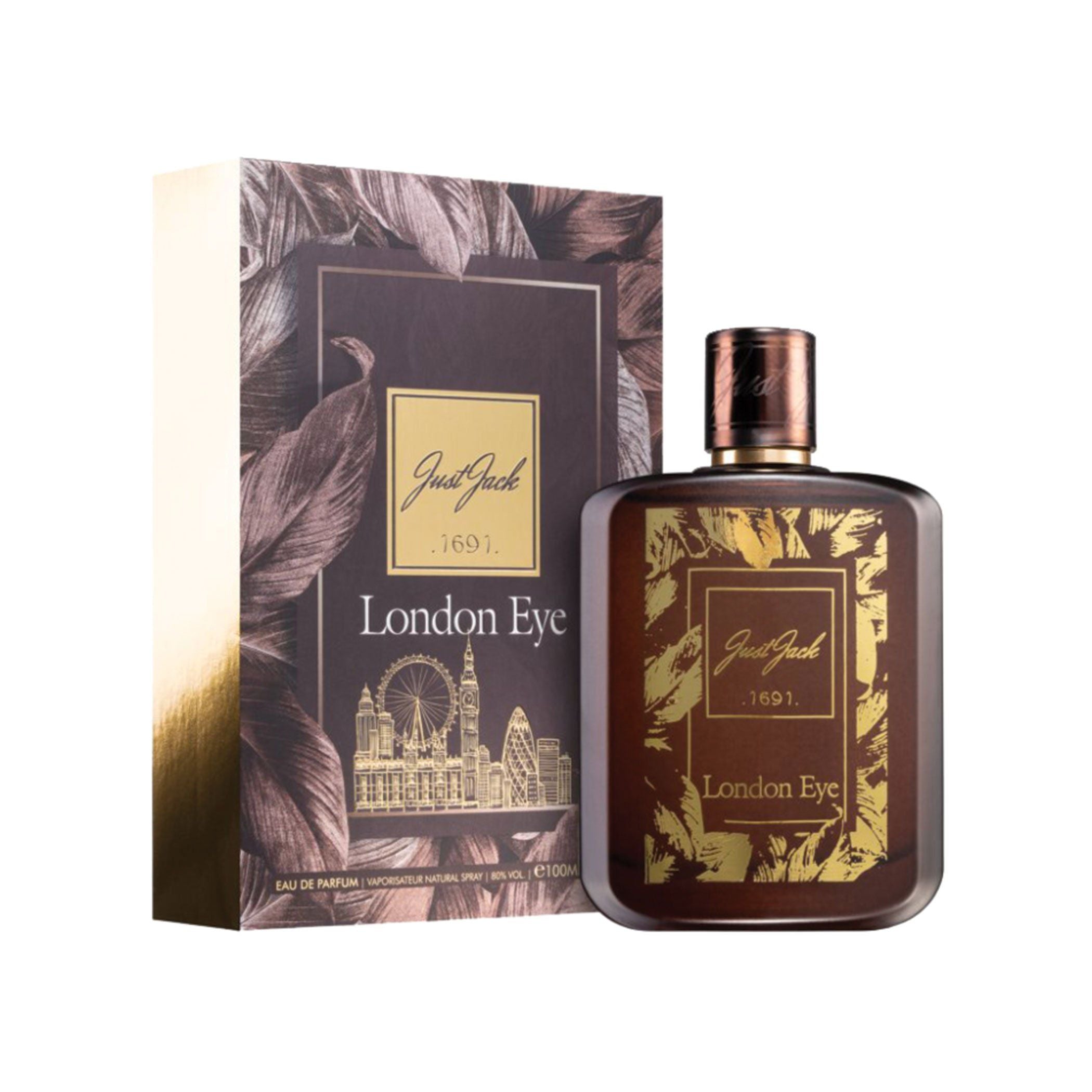 Just Jack London Eye Eau de Parfum For Men, 100ml
