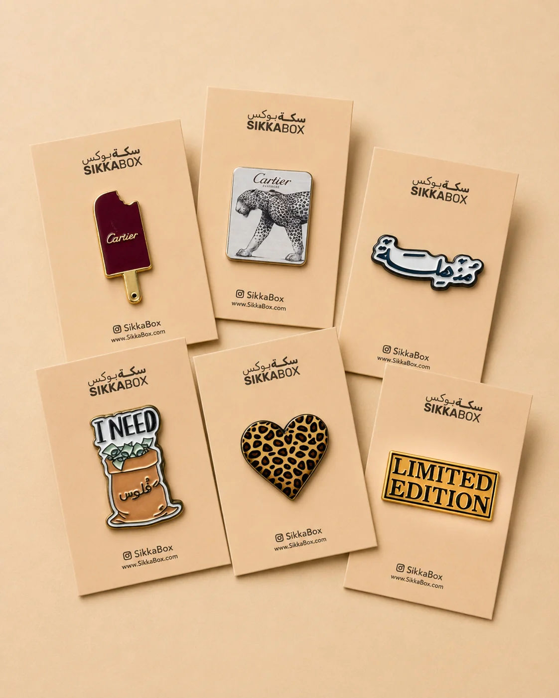 LUX Metal Sticker Collection