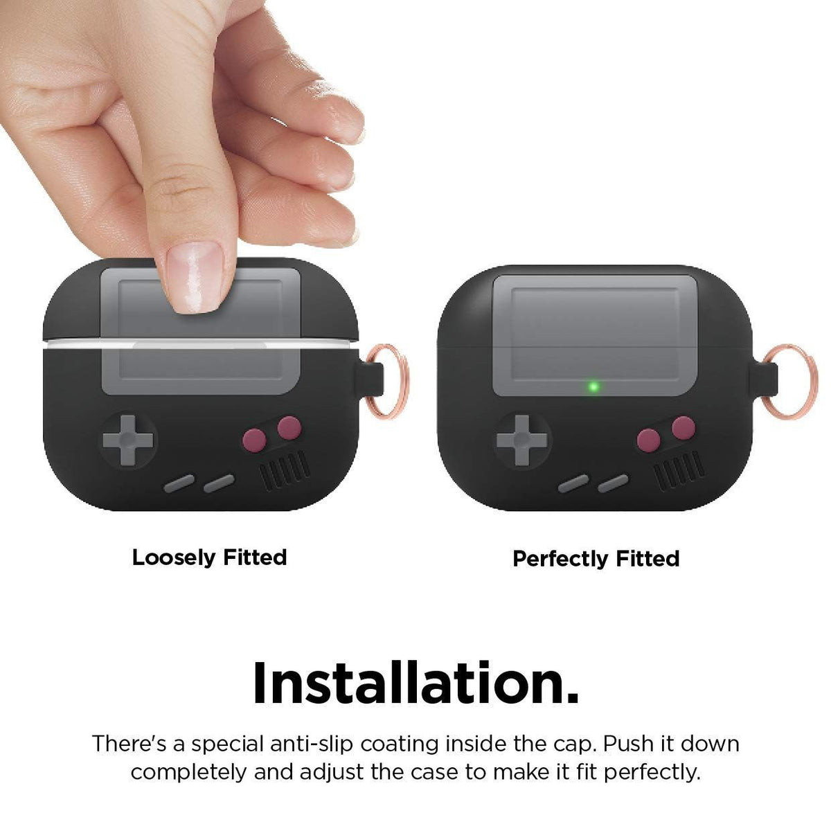 Earphone Case For Airpods Silicone Game Player Design Protective Cover