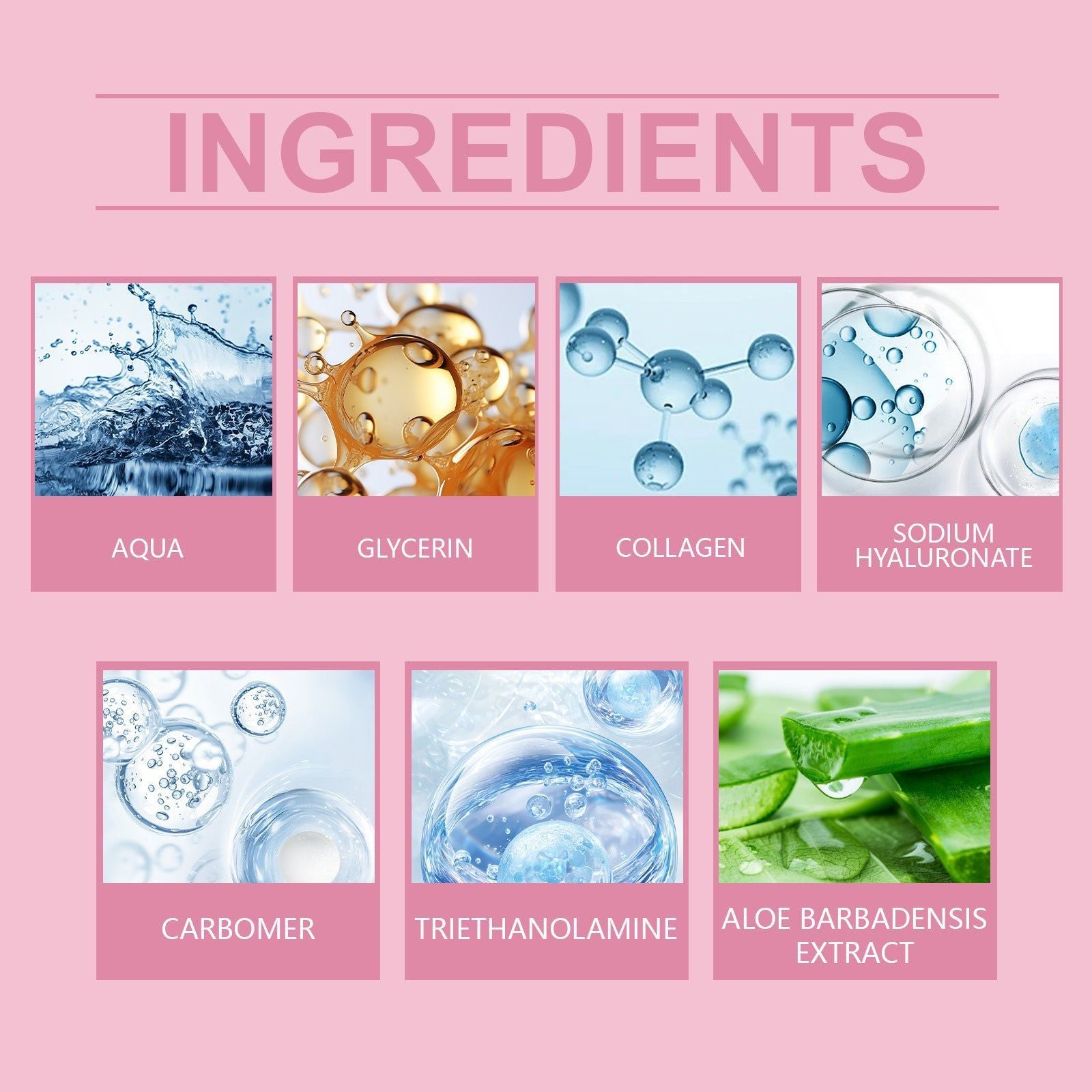 Deep Collagen Hydrating Mask, Moisturizing, Plumping, Skin Glow, Skincare ,4 pieces