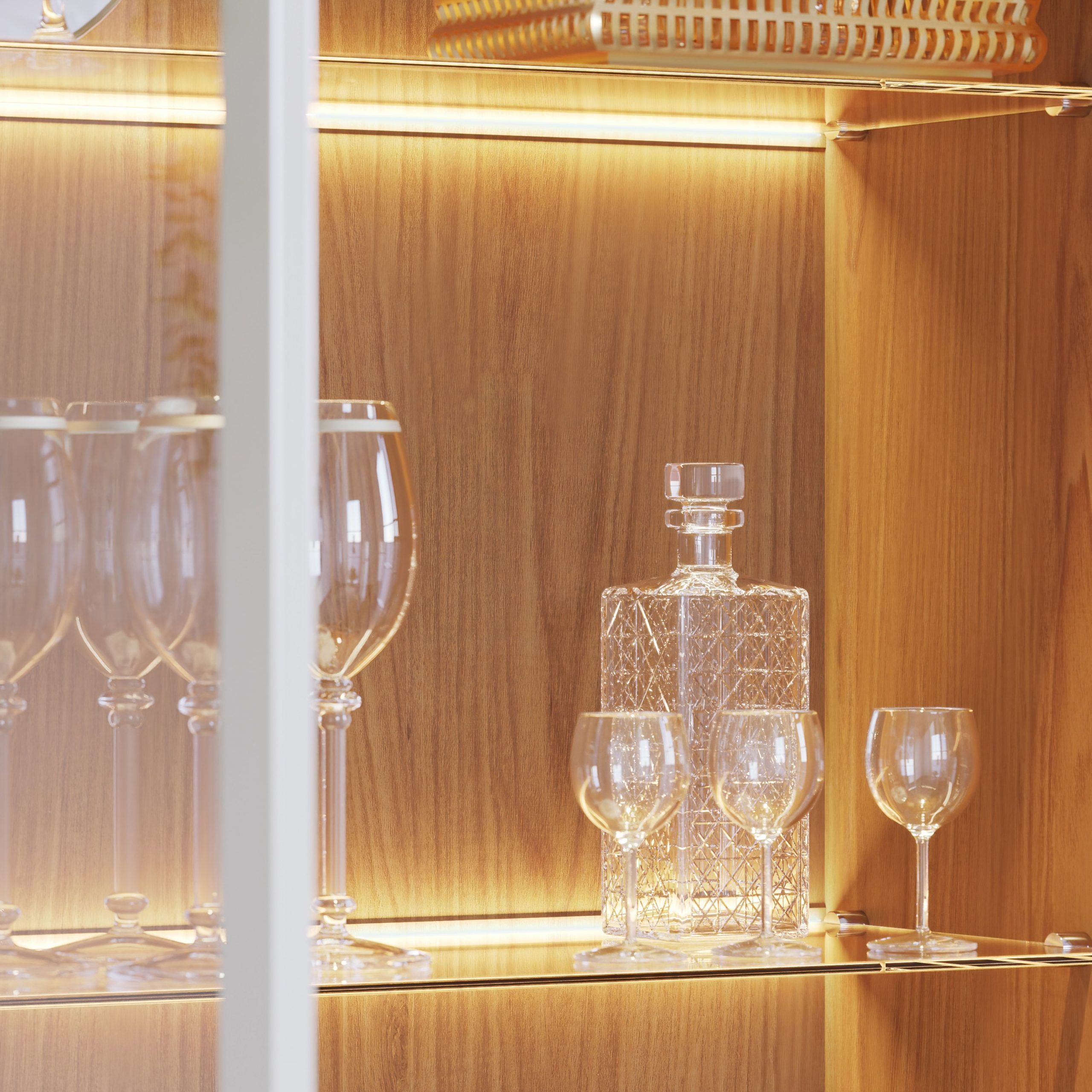 Guanabara Off White Display Cabinet