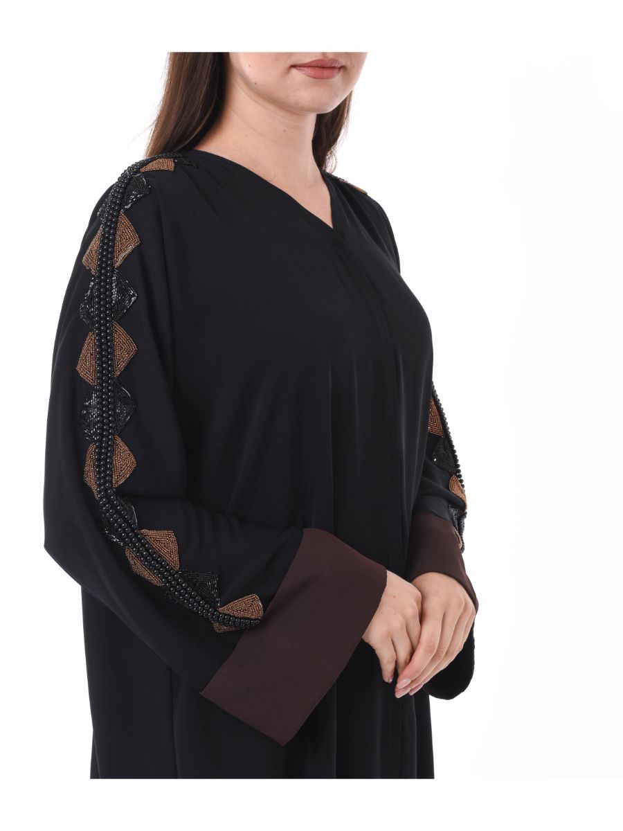 MOiSTREET Exotic Abaya with Hand Work