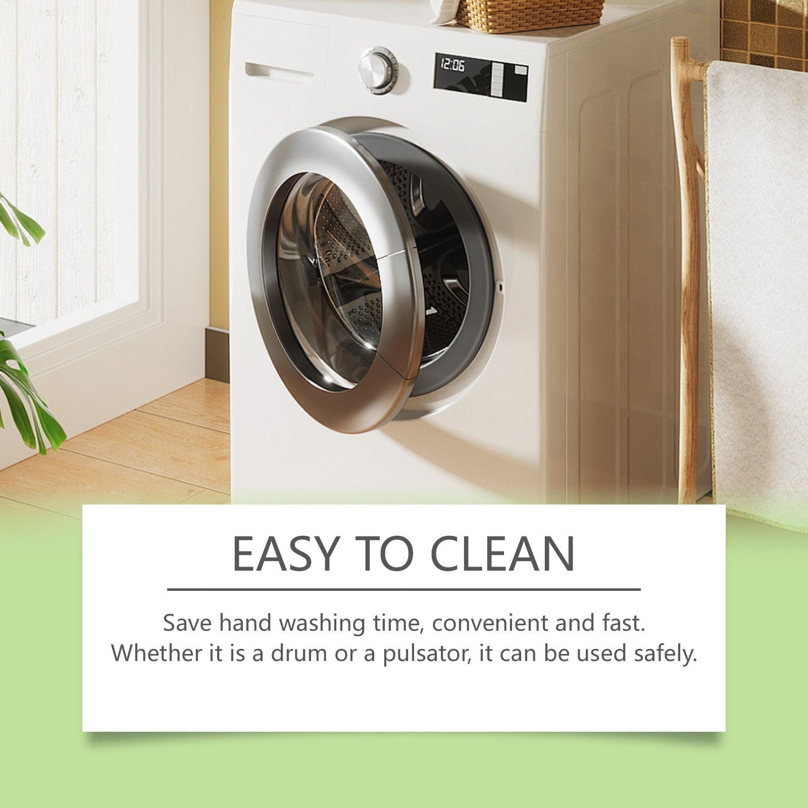 Deep Cleaning Washing Machine Cleaner, Stain Removal, Eco-Friendly, Fast & Effective ,100ml