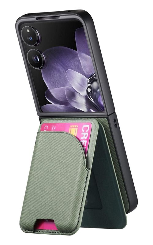 Twill Fabric Leather Skin Phone Case For Xiaomi Mix Flip