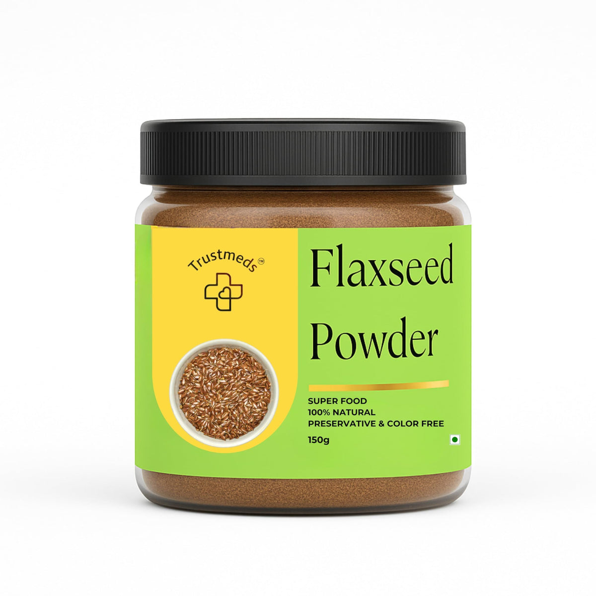 Trustmeds Pure Flaxseed Powder for Digestion & Immunity