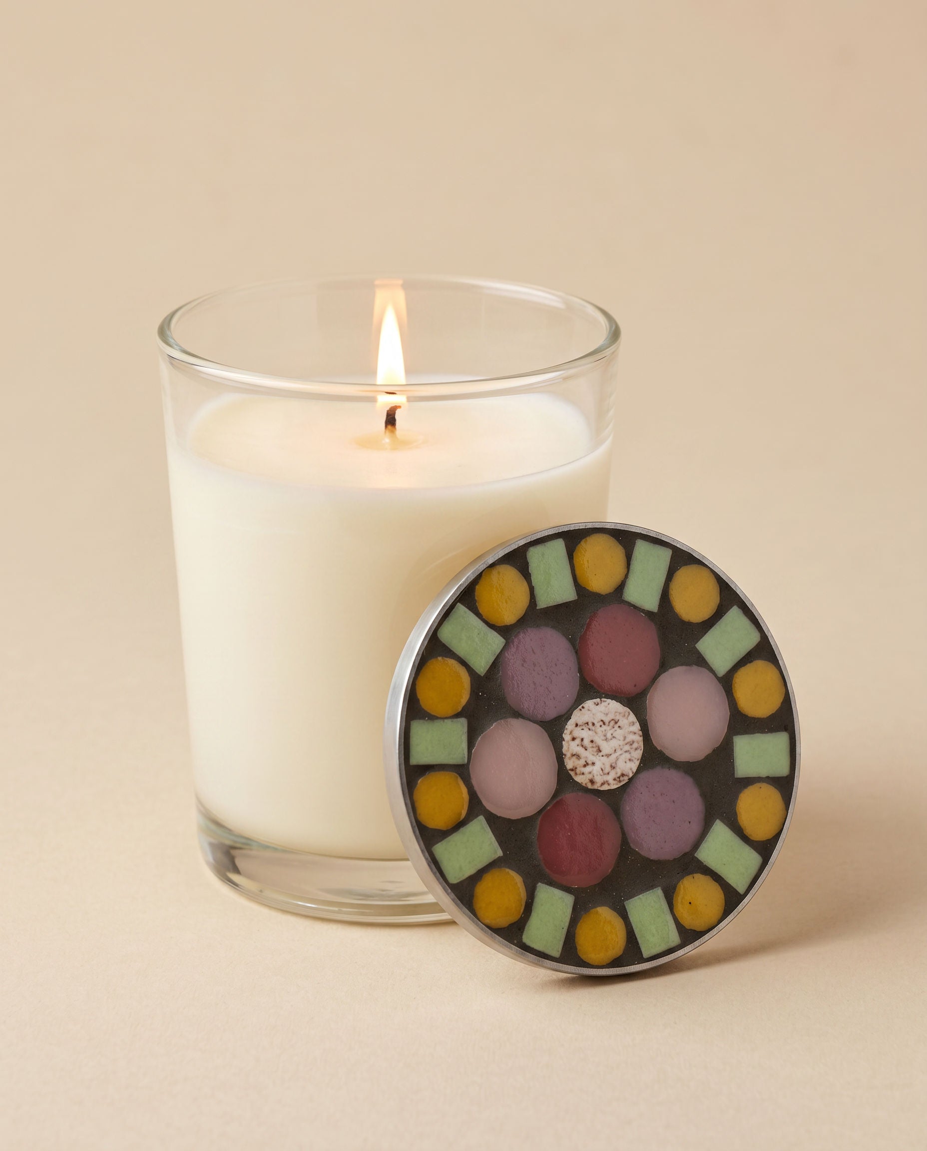 Dana Adada Glass Scented Mosaic Candle