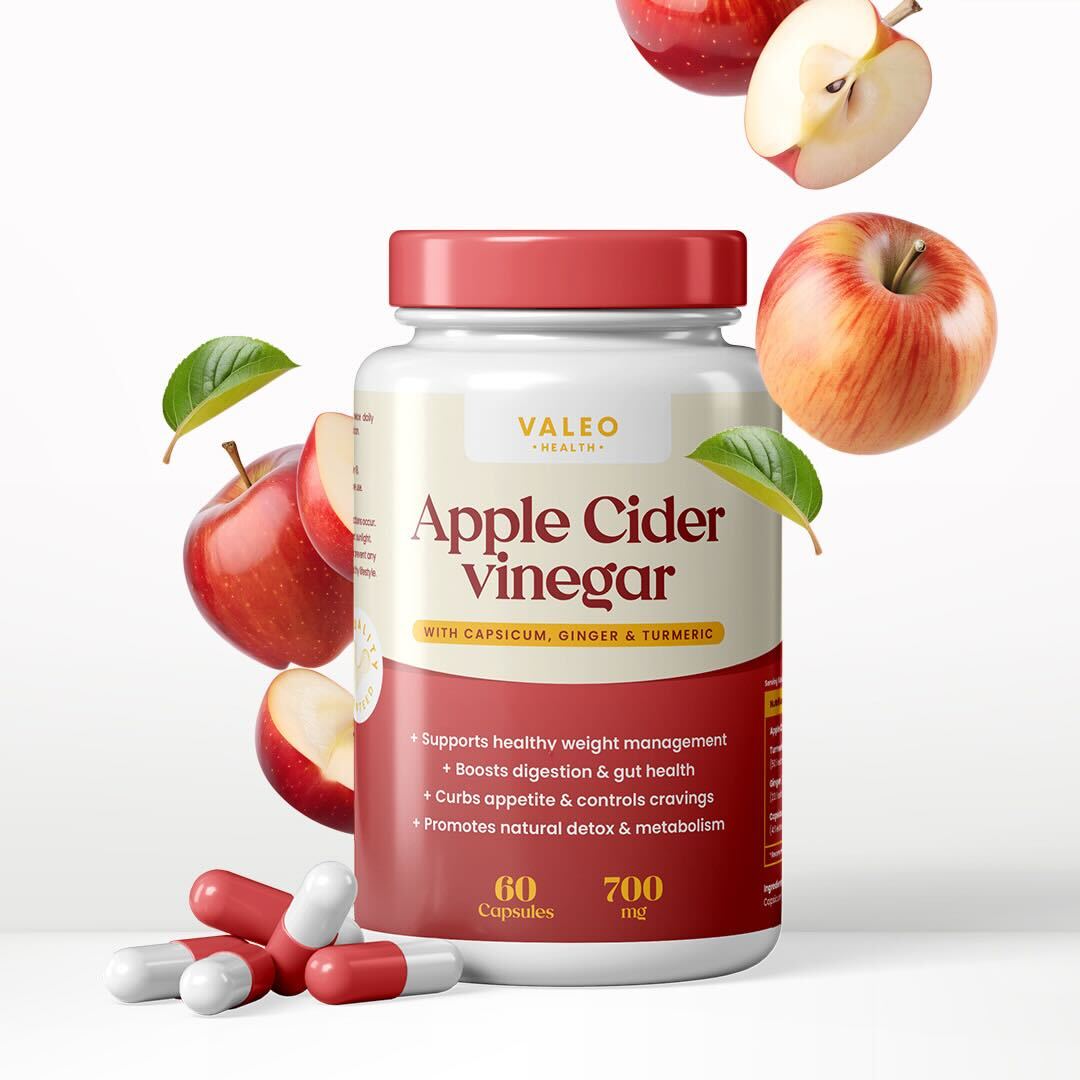 Valeo Apple cider vinegar capsule's 60
