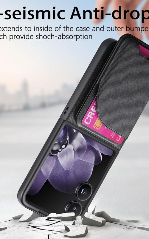 Twill Fabric Leather Skin Phone Case For Xiaomi Mix Flip