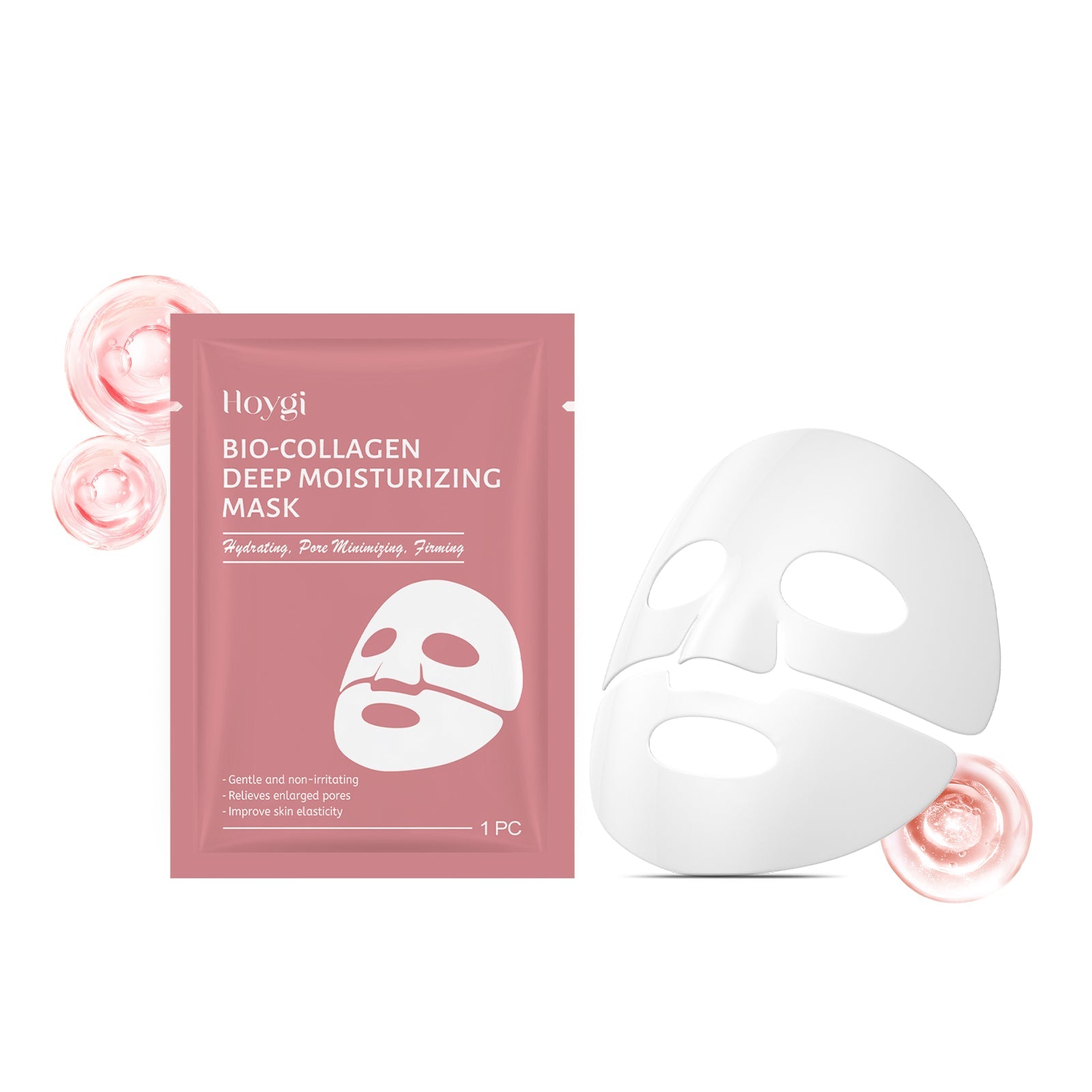 Collagen Deep Moisture Mask, Brightening, Hydrating, Anti-Aging, Pore Refining ,1pcs