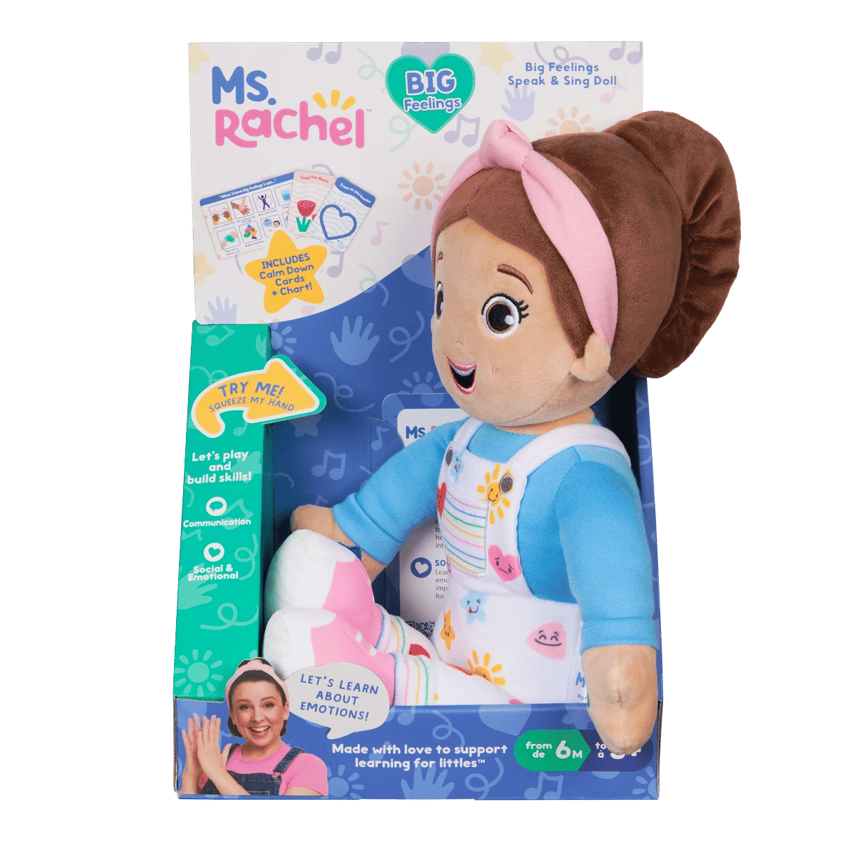 Ms. Rachel Big Feelings Doll