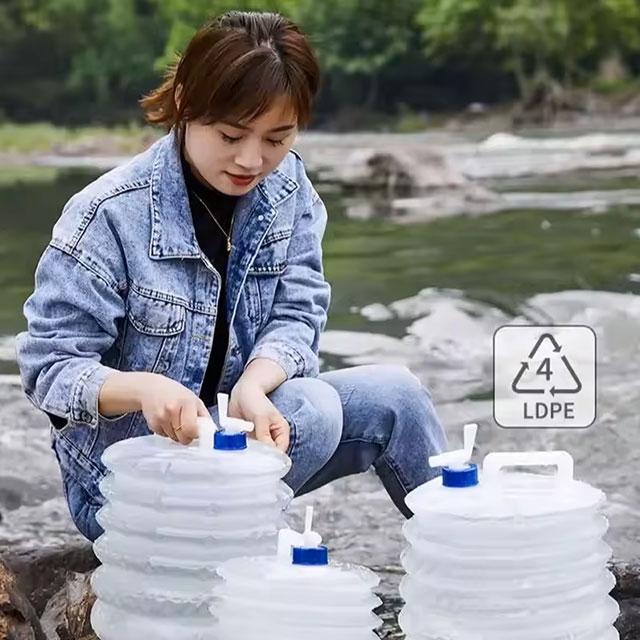 5–15L Collapsible Car Water Bucket
