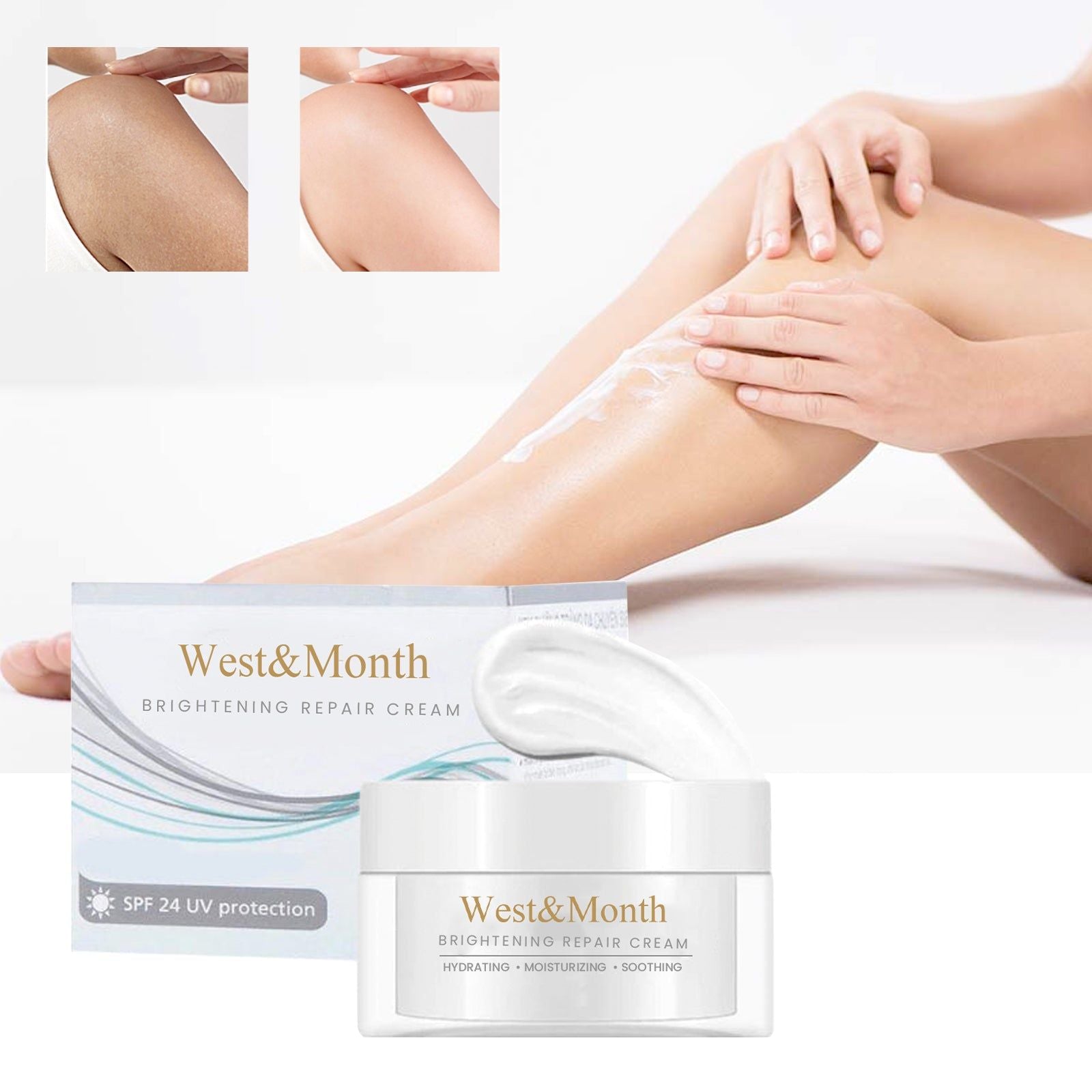 Brightening Repair Cream for Radiant, Even Skin Tone, Hydrating & Anti-Darkness ,100g