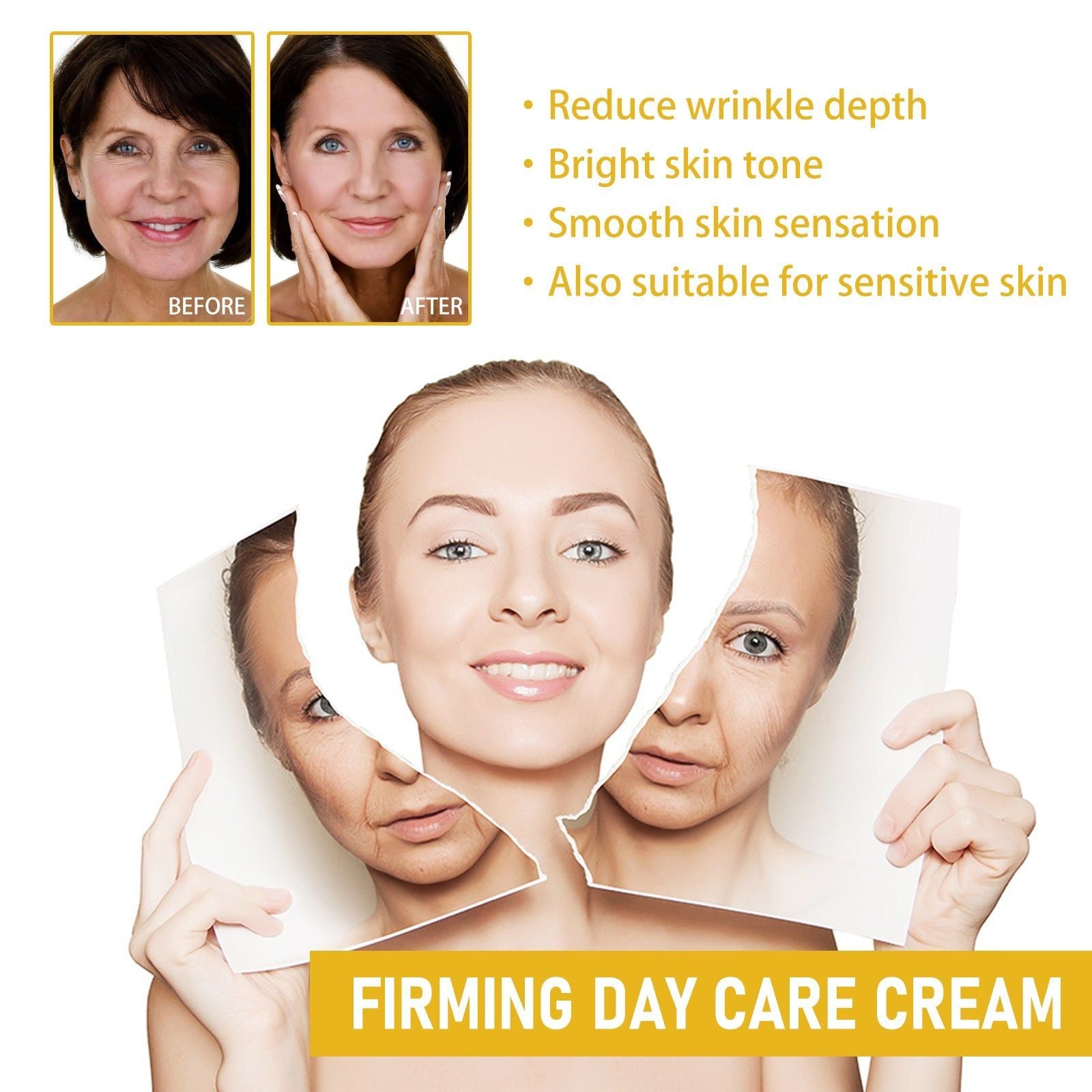 Revitalize Your Skin with Collagen Cream, Firming, Anti-Aging, Hydrating, Wrinkle Repair ,30g