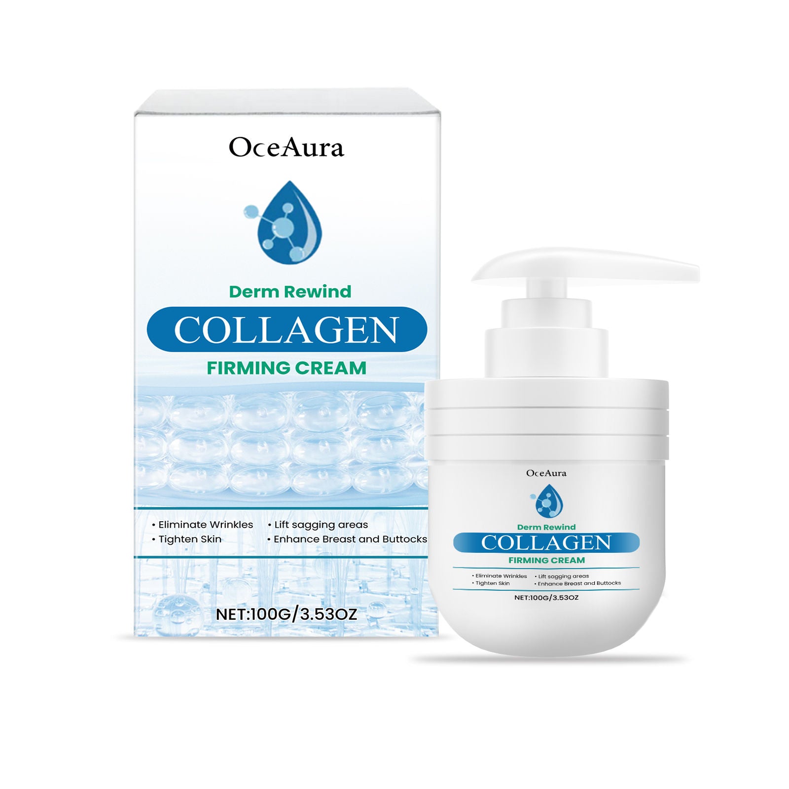 Collagen Body Care Moisturizer, Hydrating, Elastic, Silky Skin, Natural Glow ,100g