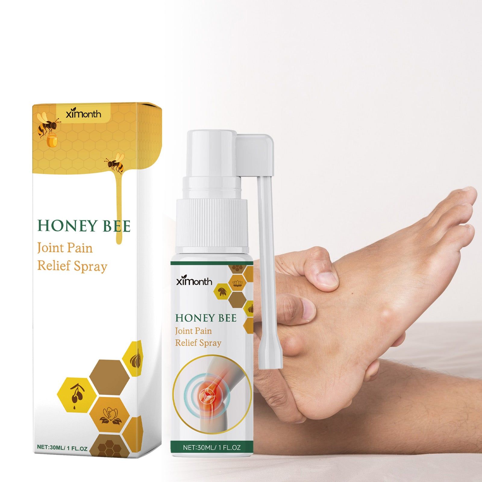 Bee Venom Joint Spray Relieves Sore Muscles, Pain, Flexibility, Fast Relief ,30ml