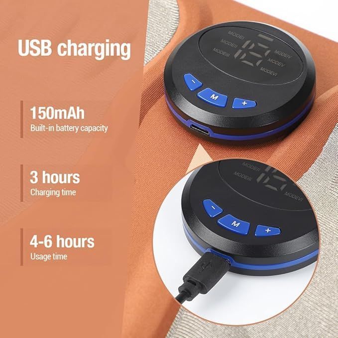 EMS Foot Massager Foot Circulation Stimulator for Pain Plantar Relief Muscle Relaxation