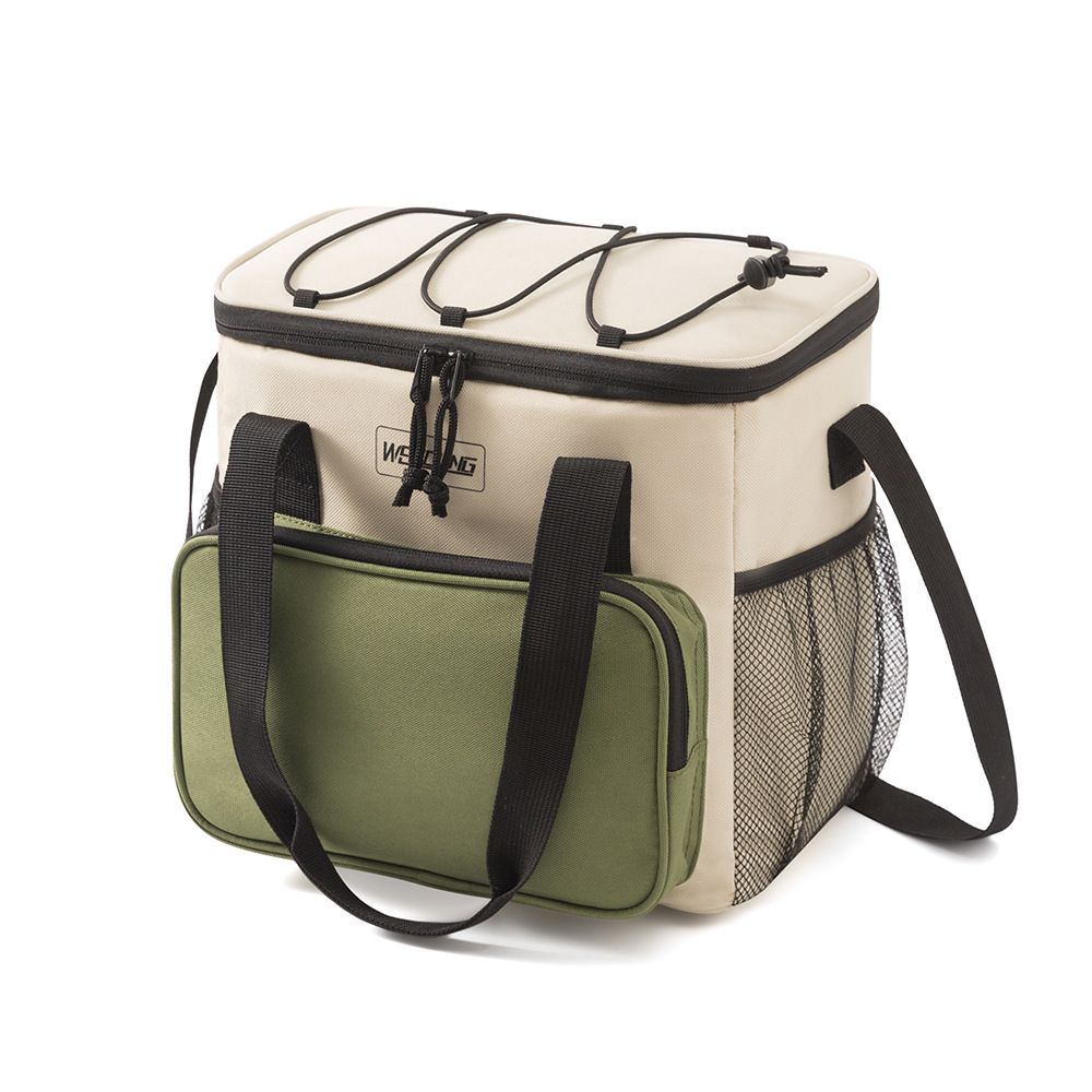 Large Insulated Lunch Bag Thermal Cooler Tote with Shoulder Strap