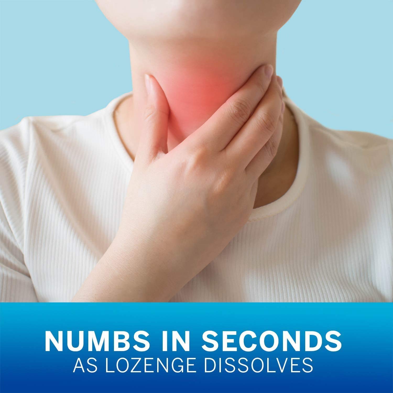 كلوراسيبتيك لالتهاب الحلق بنكهة الكرز 18 قطعة