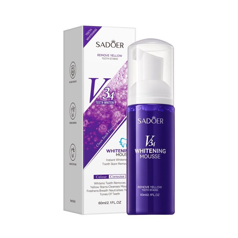 Whitening Foam Toothpaste for Yellow Teeth Removal - 001-SD11160