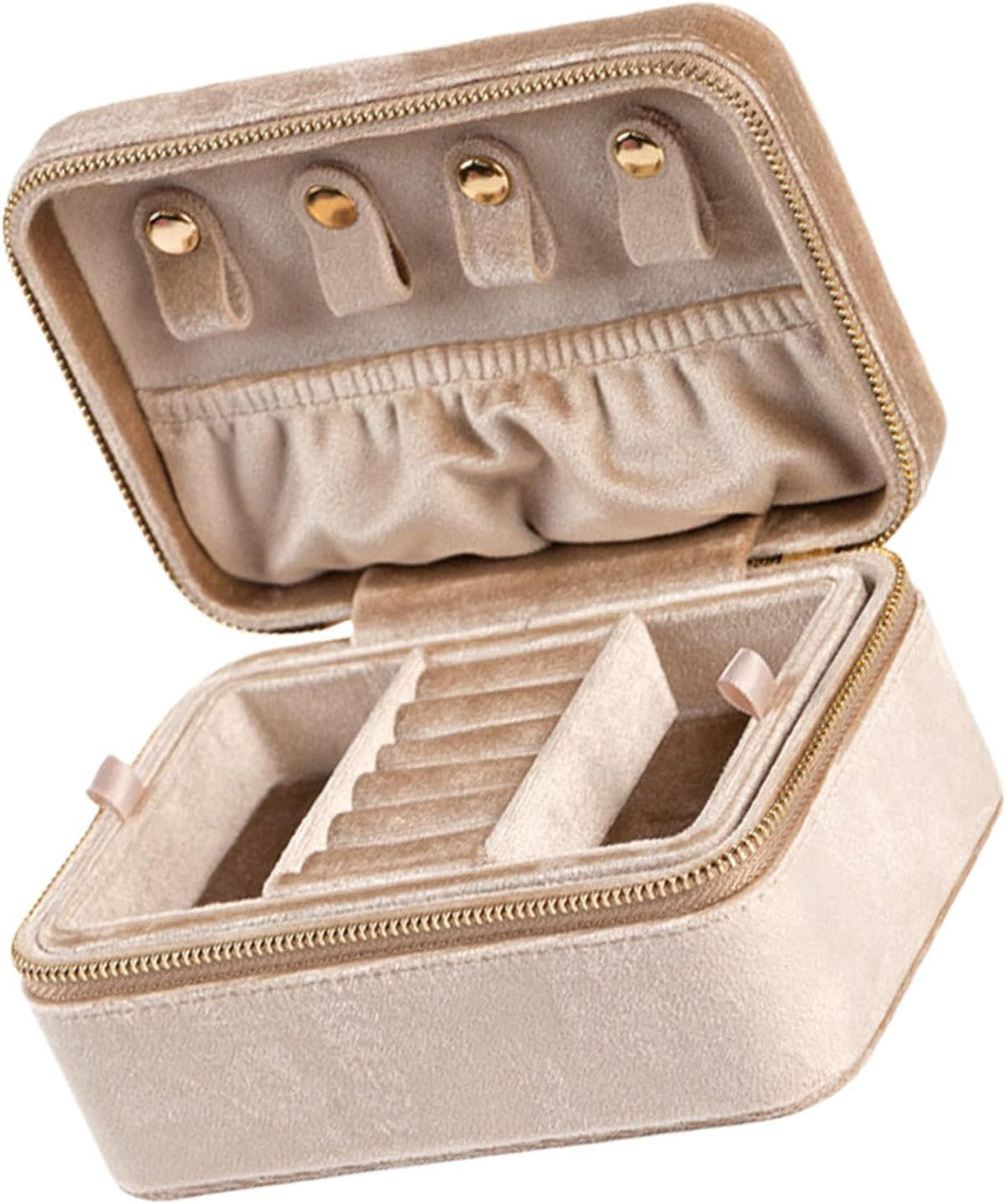 Jewelry Storage Box Elegant Portable Jewelry Box Suitable for Necklaces Earring
