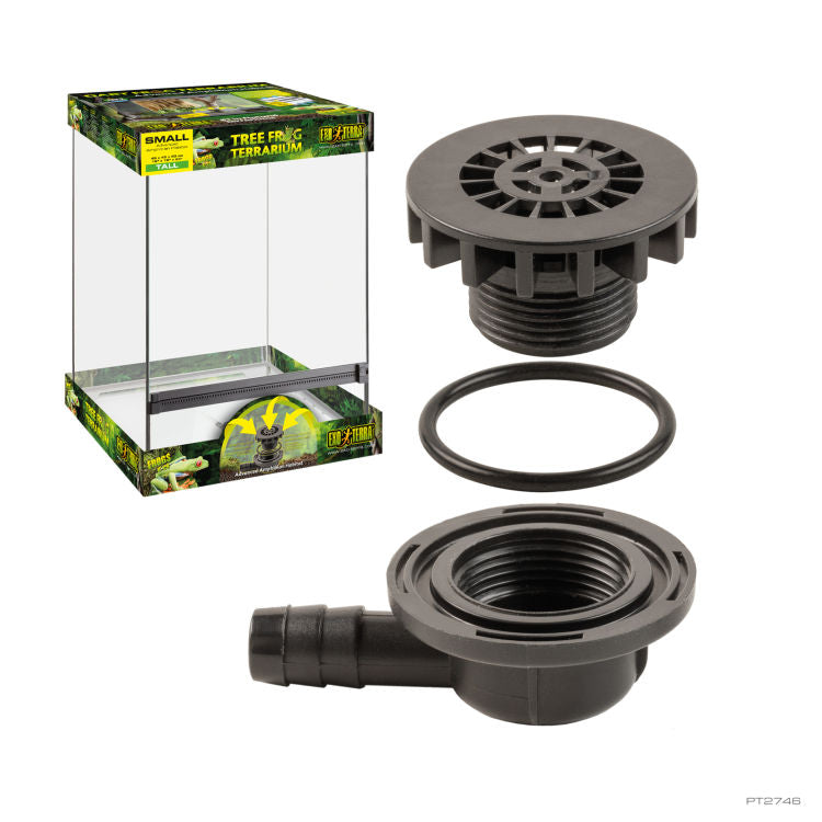 حوض تربية الضفادع السهمية من Exo Terra - موطن للبرمائيات 45 × 45 × 60 سم