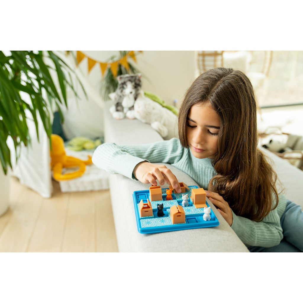 Smart Games Cats & Boxes — لعبة الألغاز التسلسلية