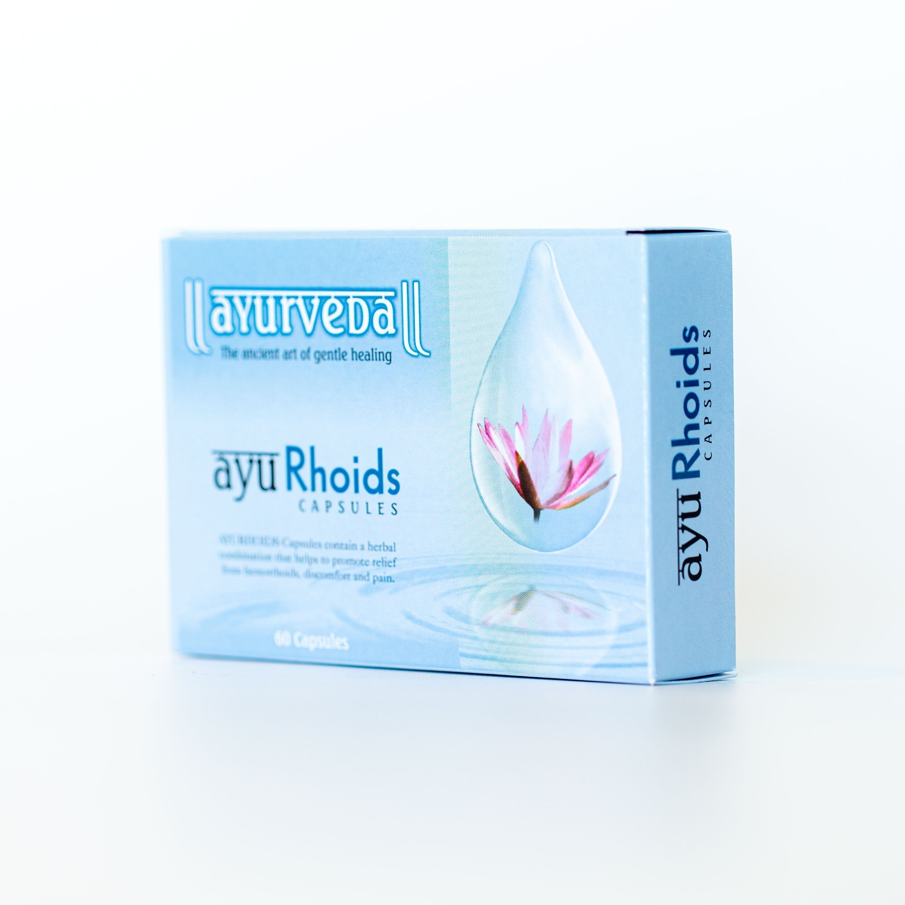 AyuRhoids Capsules 60's Treatment for Piles/Hemorrhoids