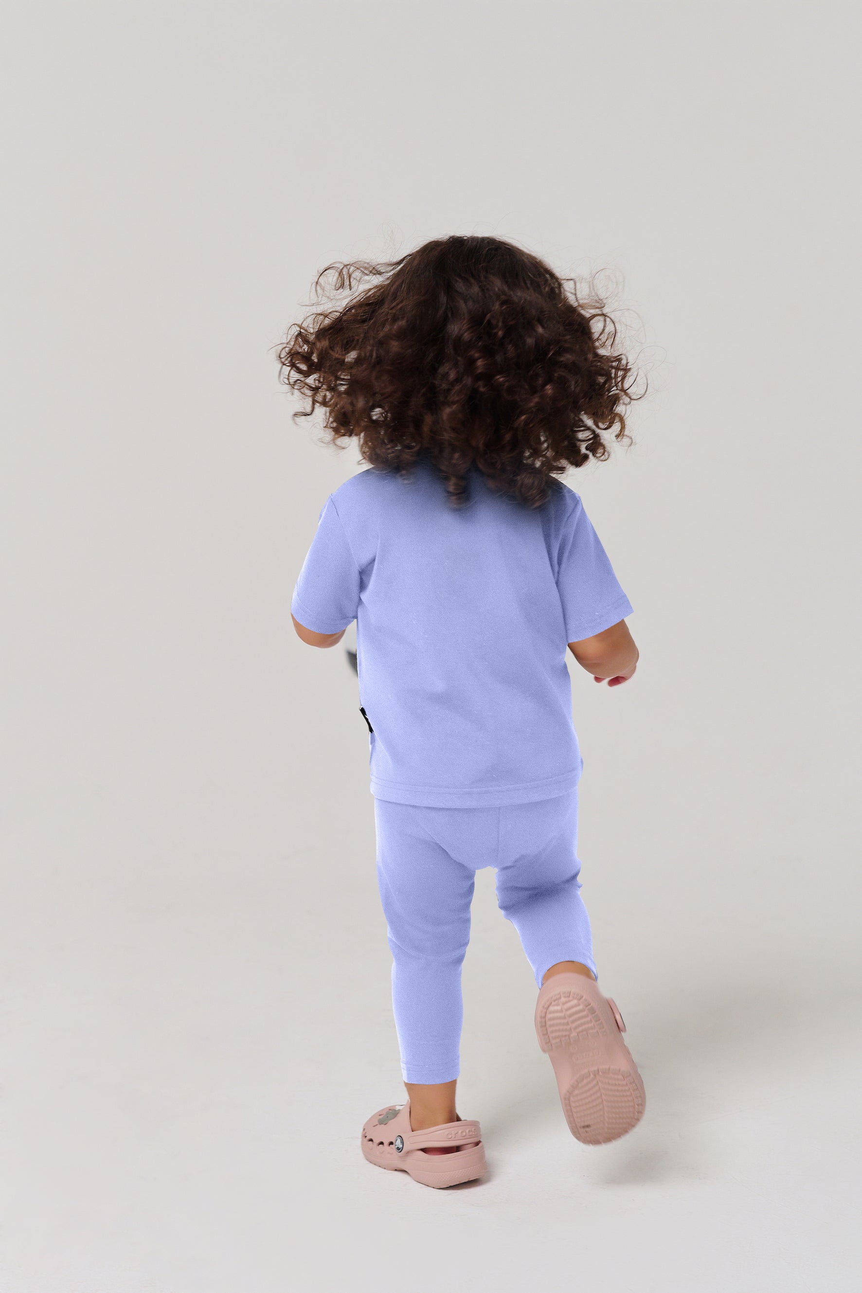 تي شيرت "مولو كلاسيك" للأطفال (للجنسين) - أزرق فاتح