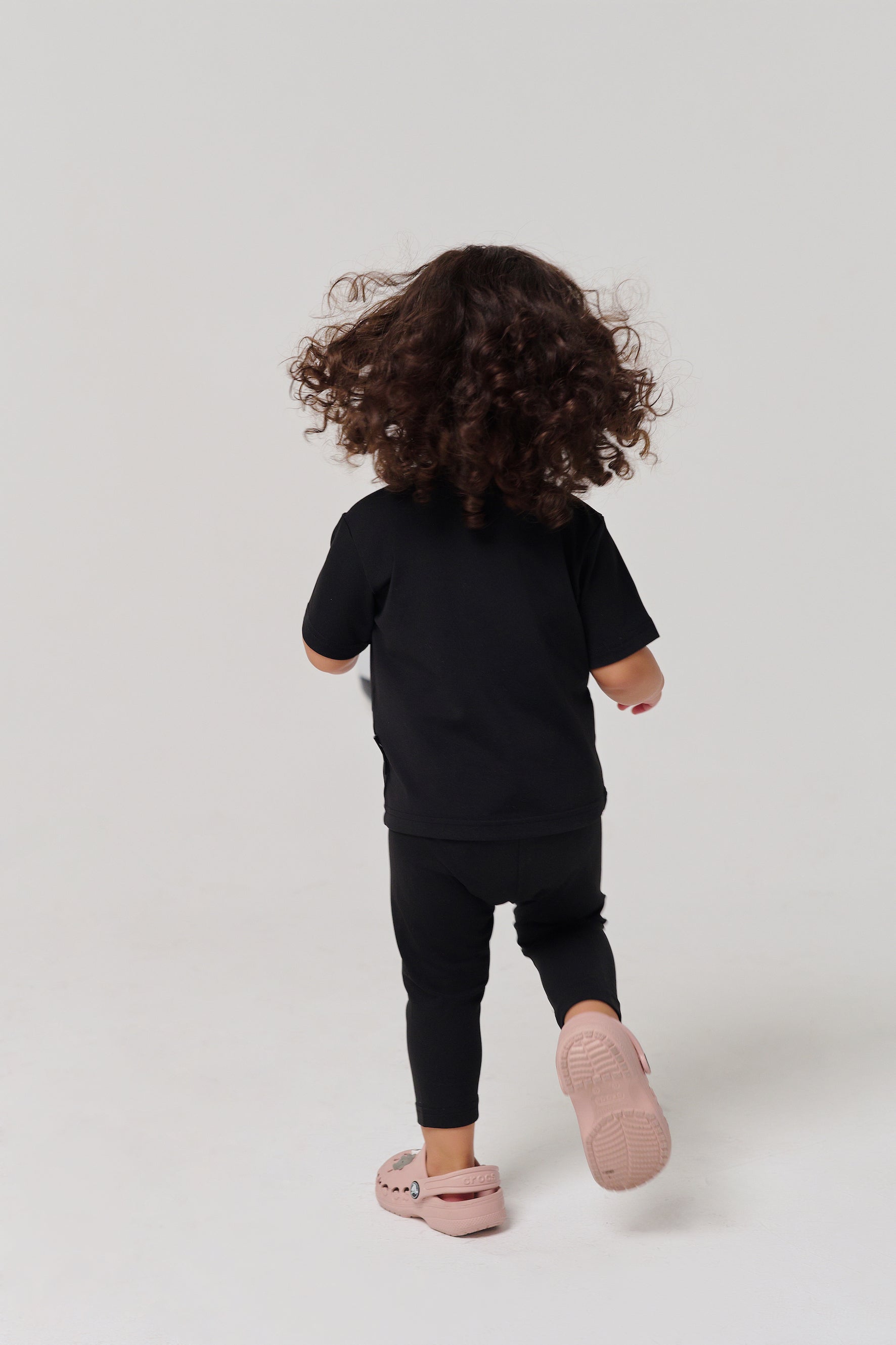 تي شيرت MULU Classic للأطفال (للجنسين) - أسود