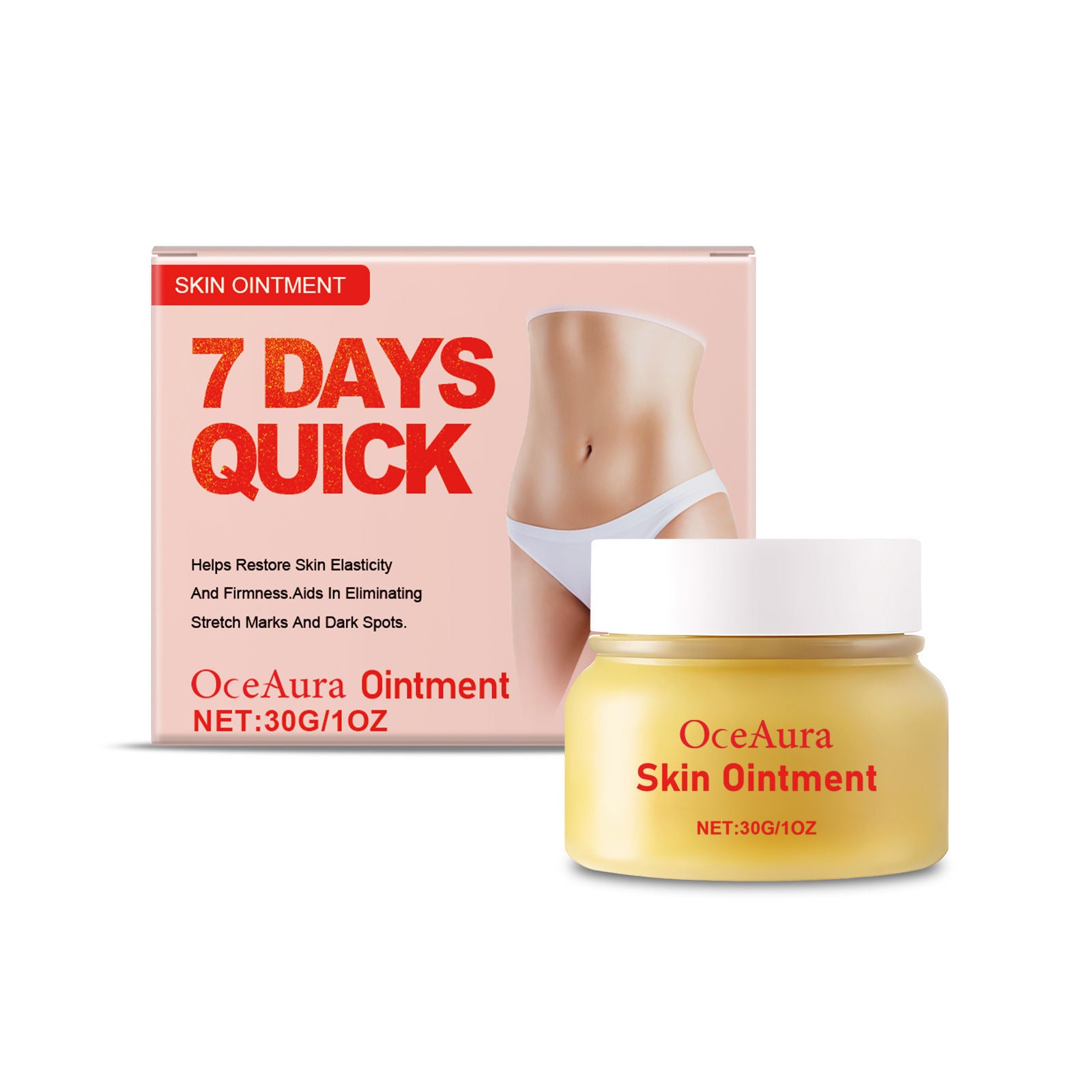 Body Care Cream, Hydrating, Anti-Aging, Moisturizer, Skin Elasticity, Brightening ,30g