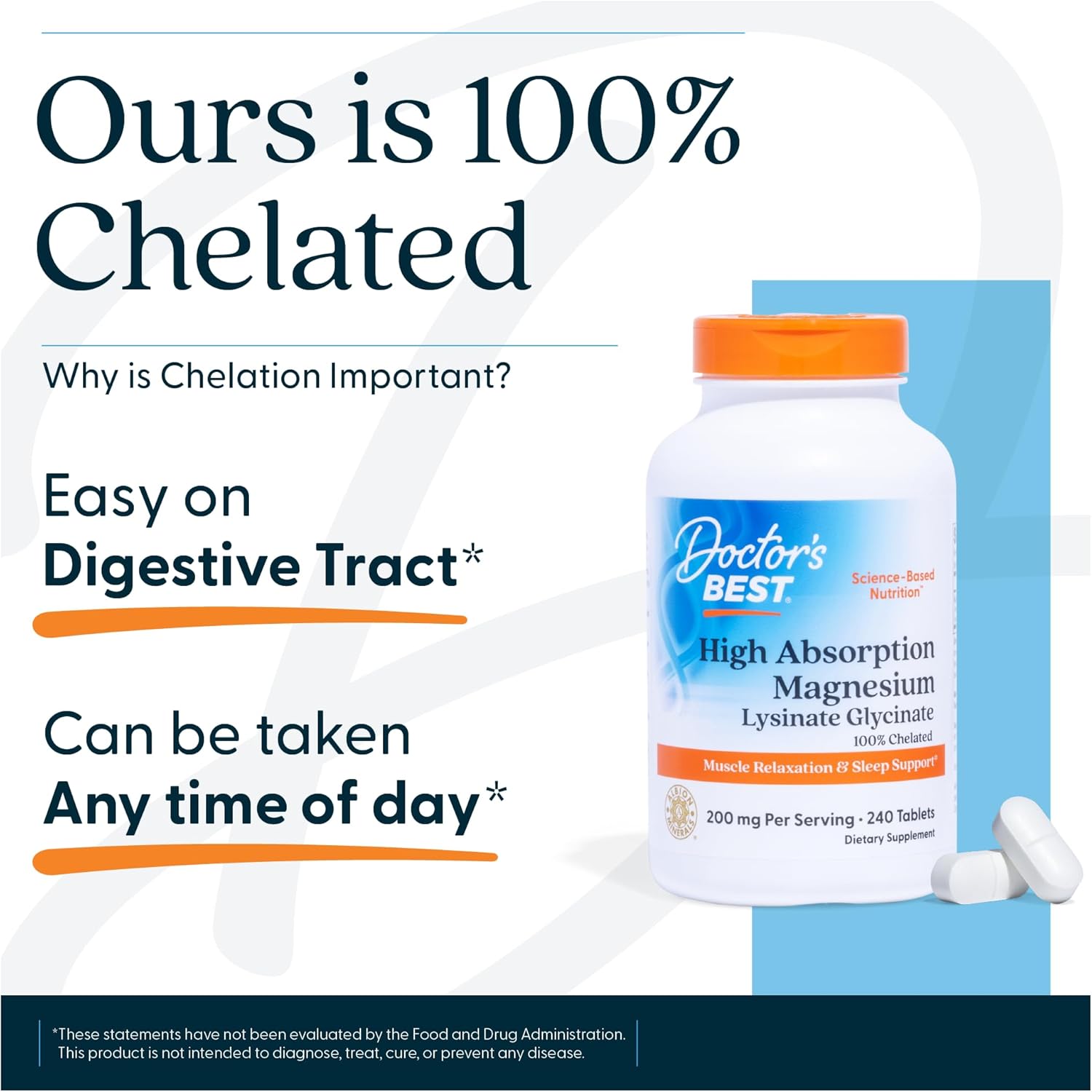 Dr Best High Absorption Magnesium 200mg 240tabs