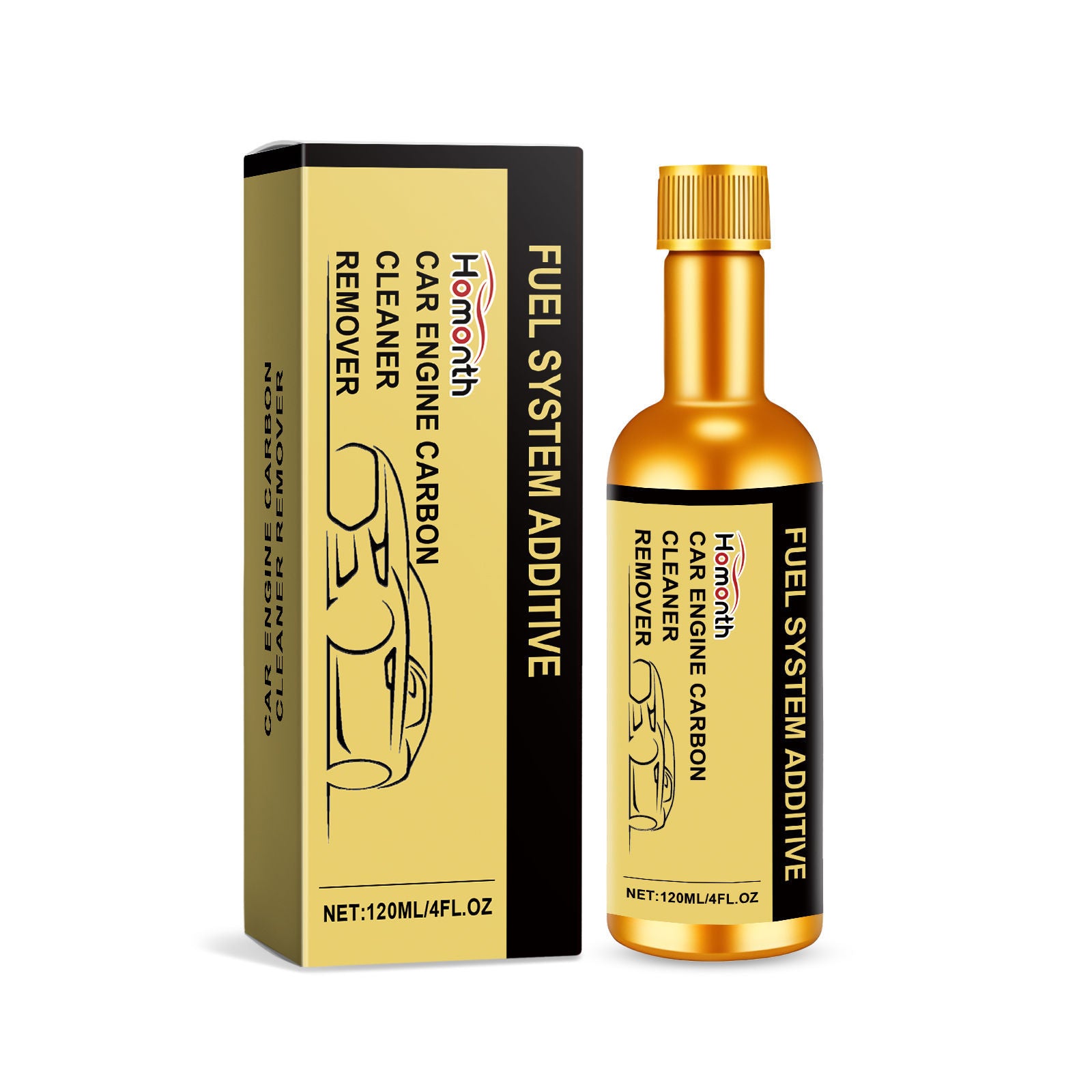 Automotive Engine Carbon Cleaner, Fuel Efficiency Boost, Noise Reduction, Engine Protection ,120ml