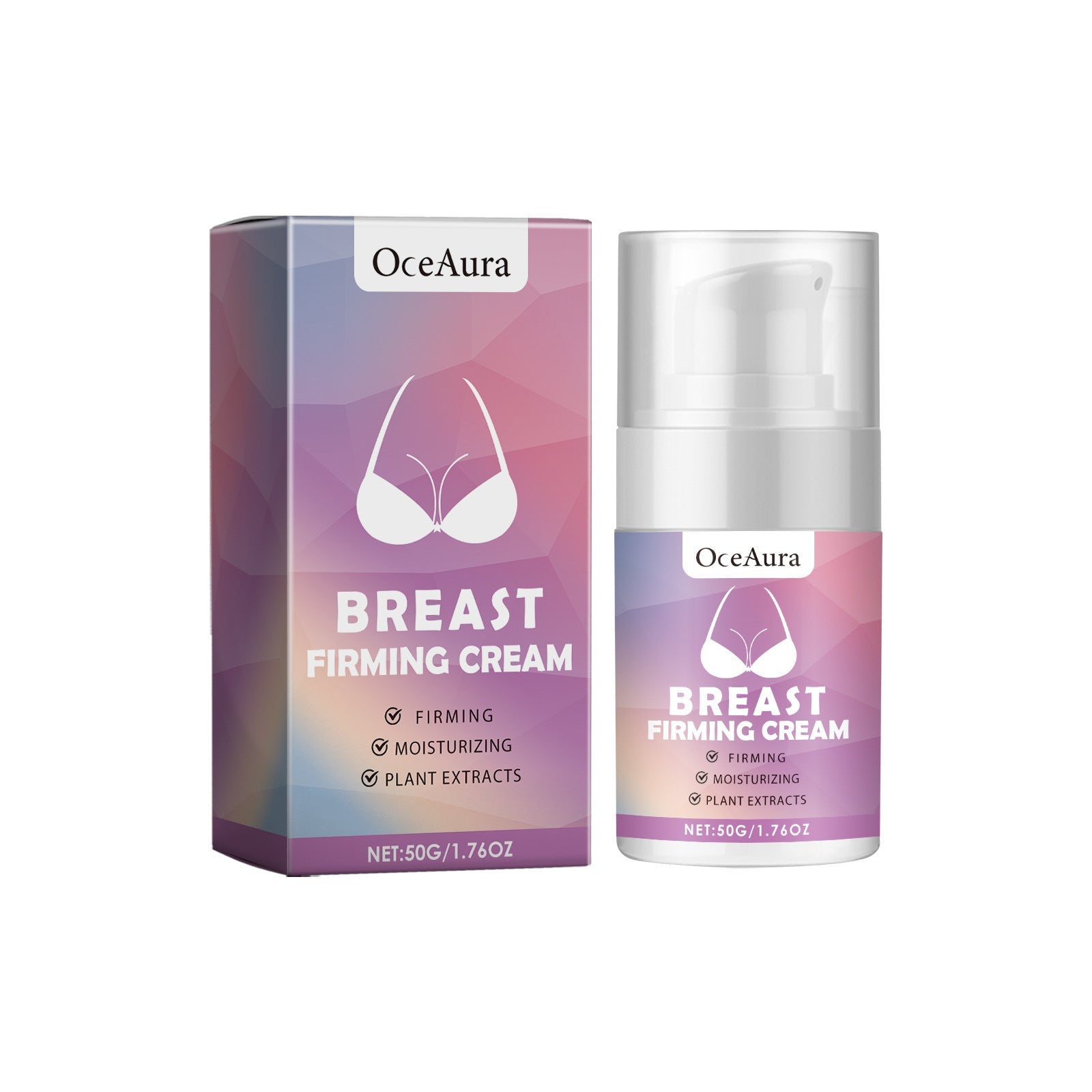 Chest Care Cream, Firming & Lifting, Collagen, Vitamin E, Anti-Aging ,50g