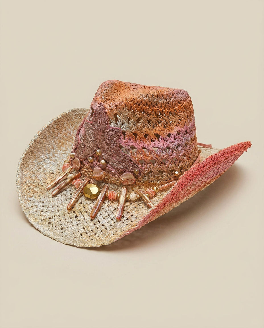 By Carmenzo Desert Rose Hat