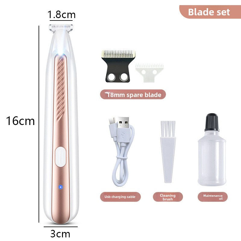 Silent Rechargeable Pet Hair Clipper