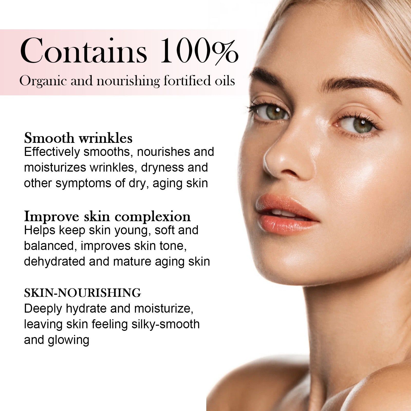 5 In 1 Skin Care Facial Cream, Anti-Aging, Wrinkle, Moisturizer, Firming ,50g