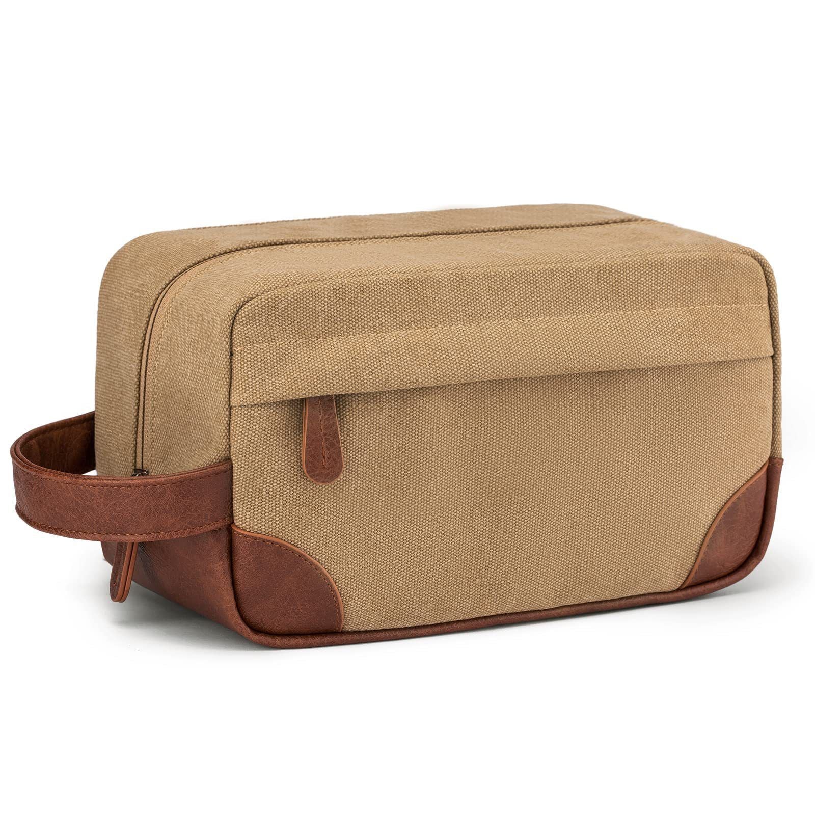 Toiletry Bag Water Hanging Dopp Kit Resistant Canvas Shaving Bag for Travel