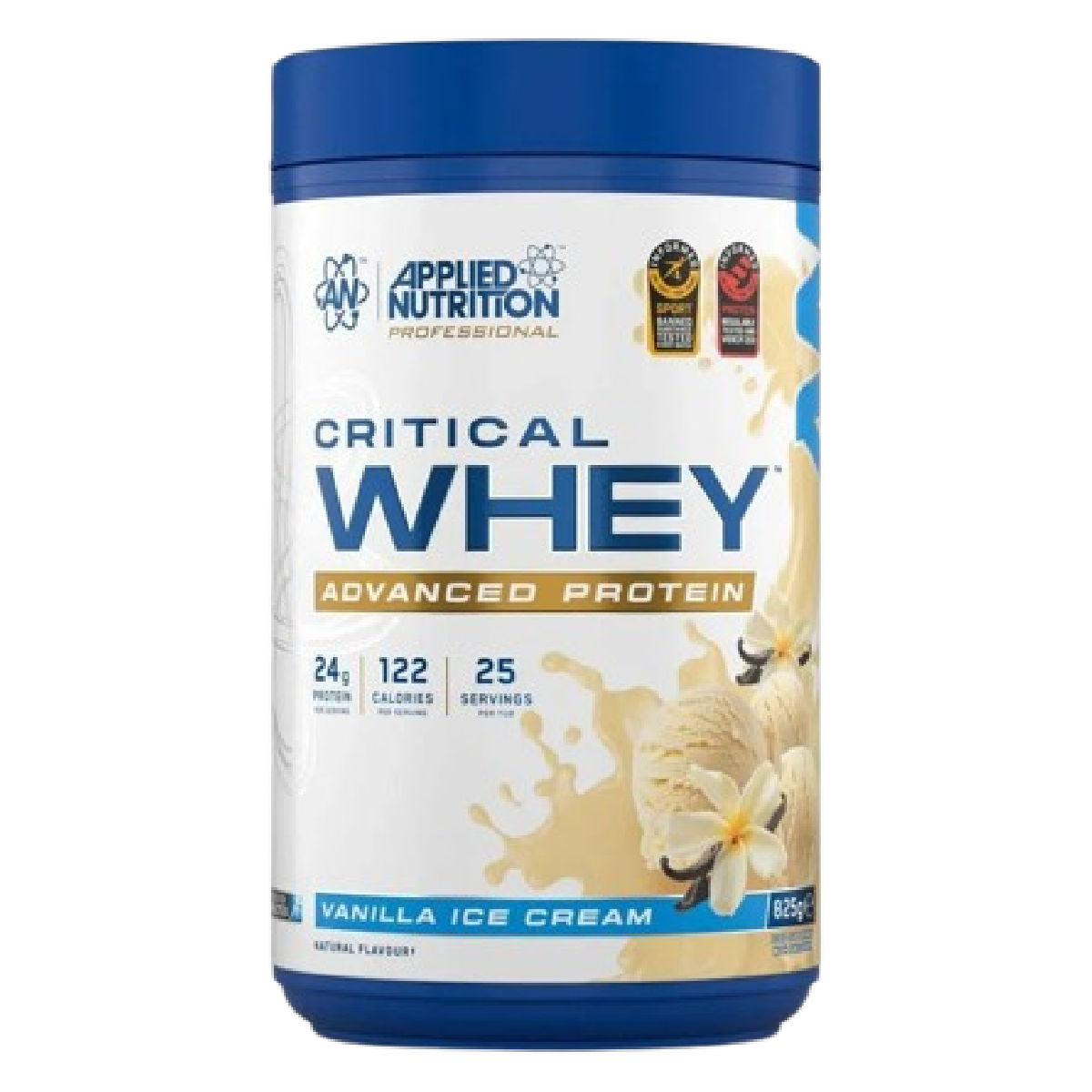 AN CRITICAL WHEY 825G VANILA ICE CRM