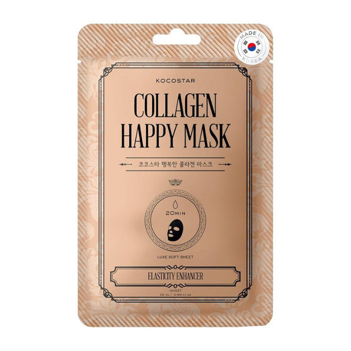 Kocostar Happy Mask Facial Sheet Collagen 23ML 1's 6432