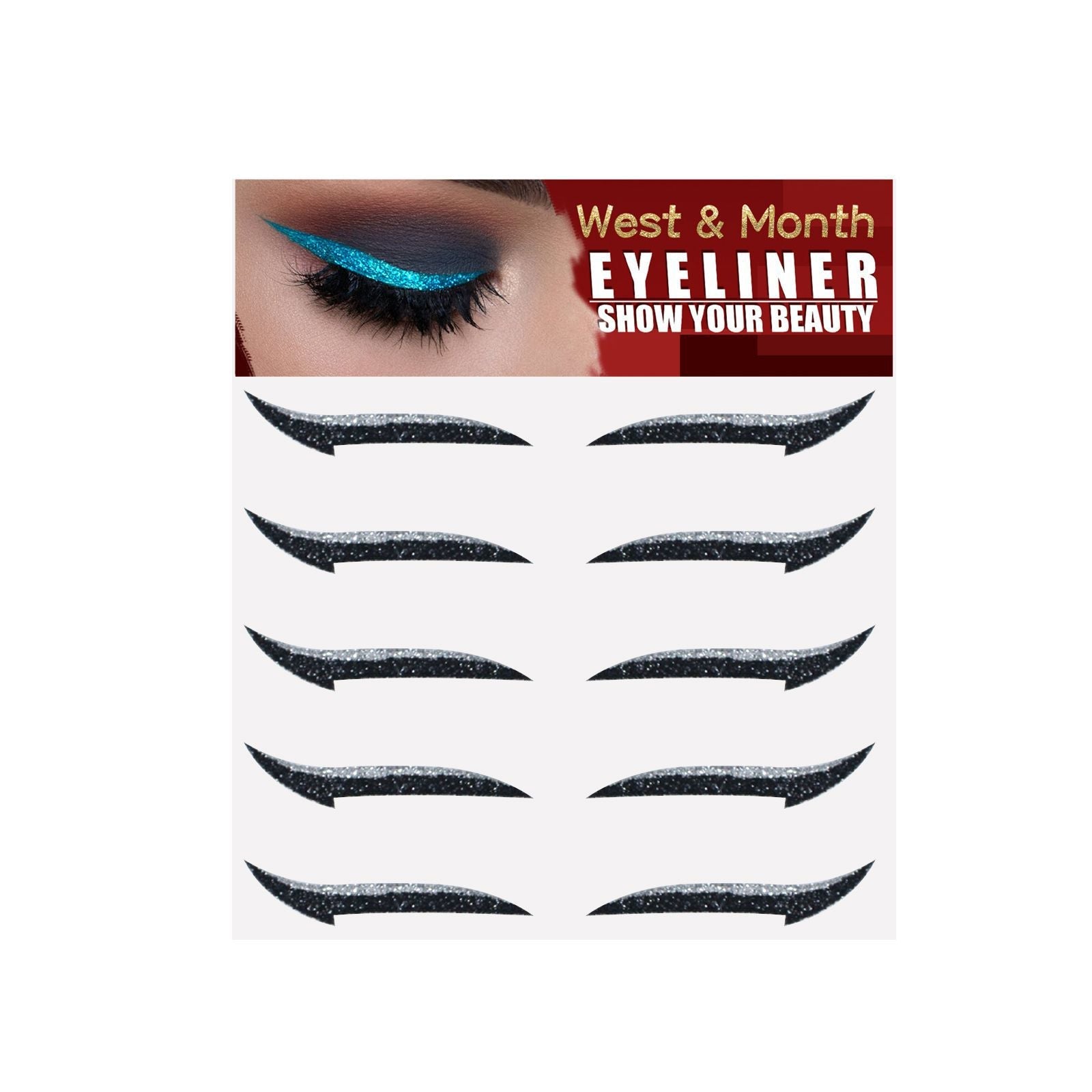 Transform Your Look with Double Eyelid Tape, Easy Self-Adhesive, Trendy Eye Makeup ,5 pairs