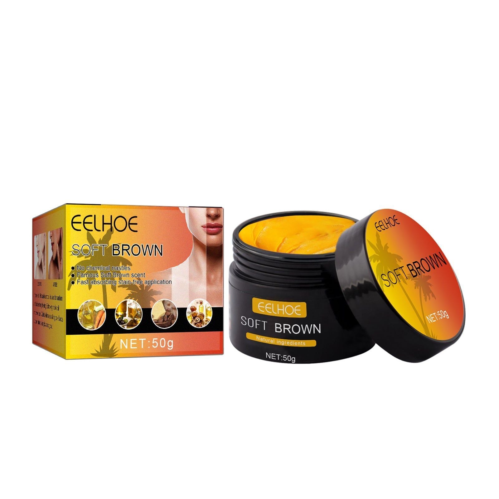 Create a Natural Summer Tan, Aloe Vera Darkening Cream, Sunbathing & Skin Repair ,50g