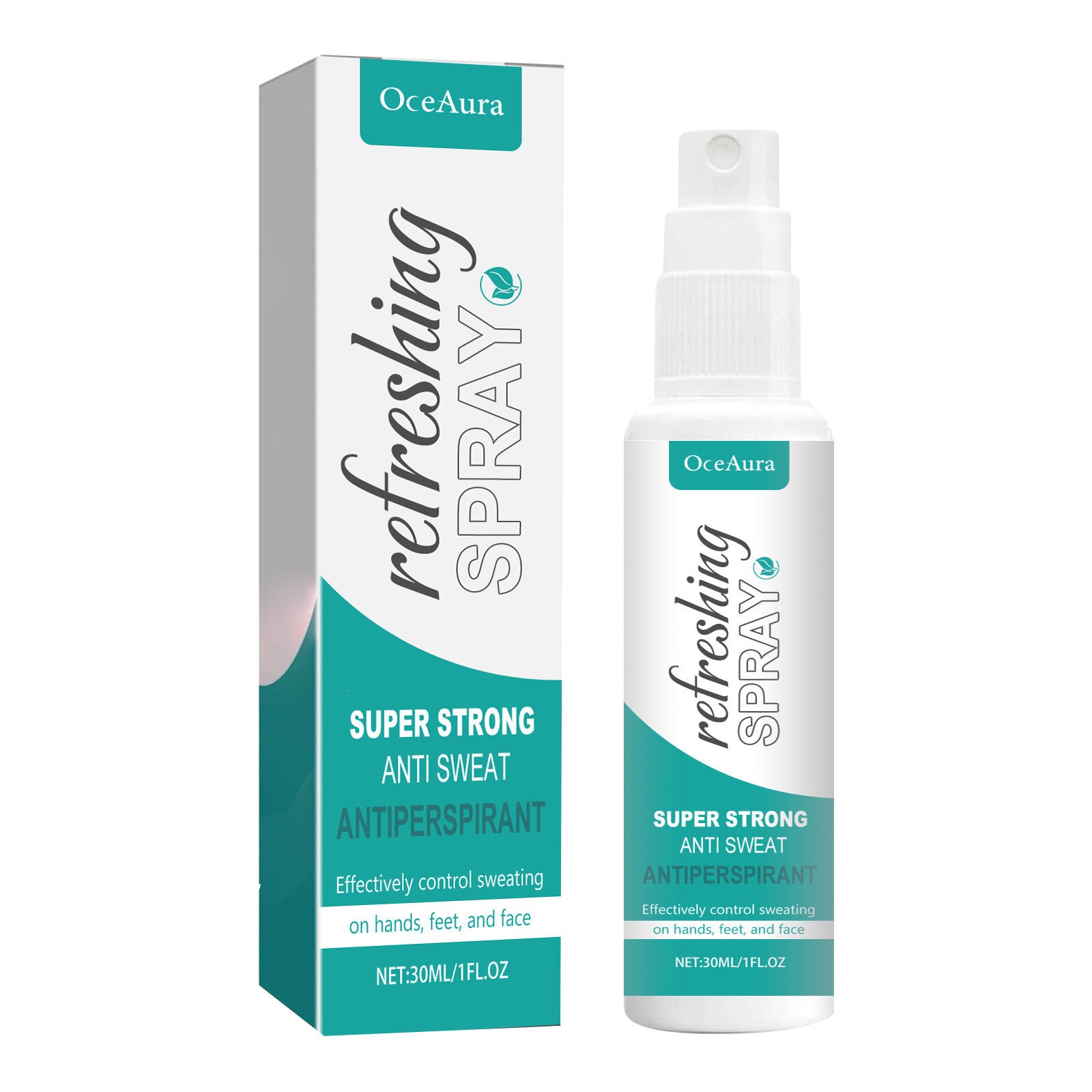 Body Care Spray, Fresh Odor Control, Portable Sweat-Free Solution ,30ml