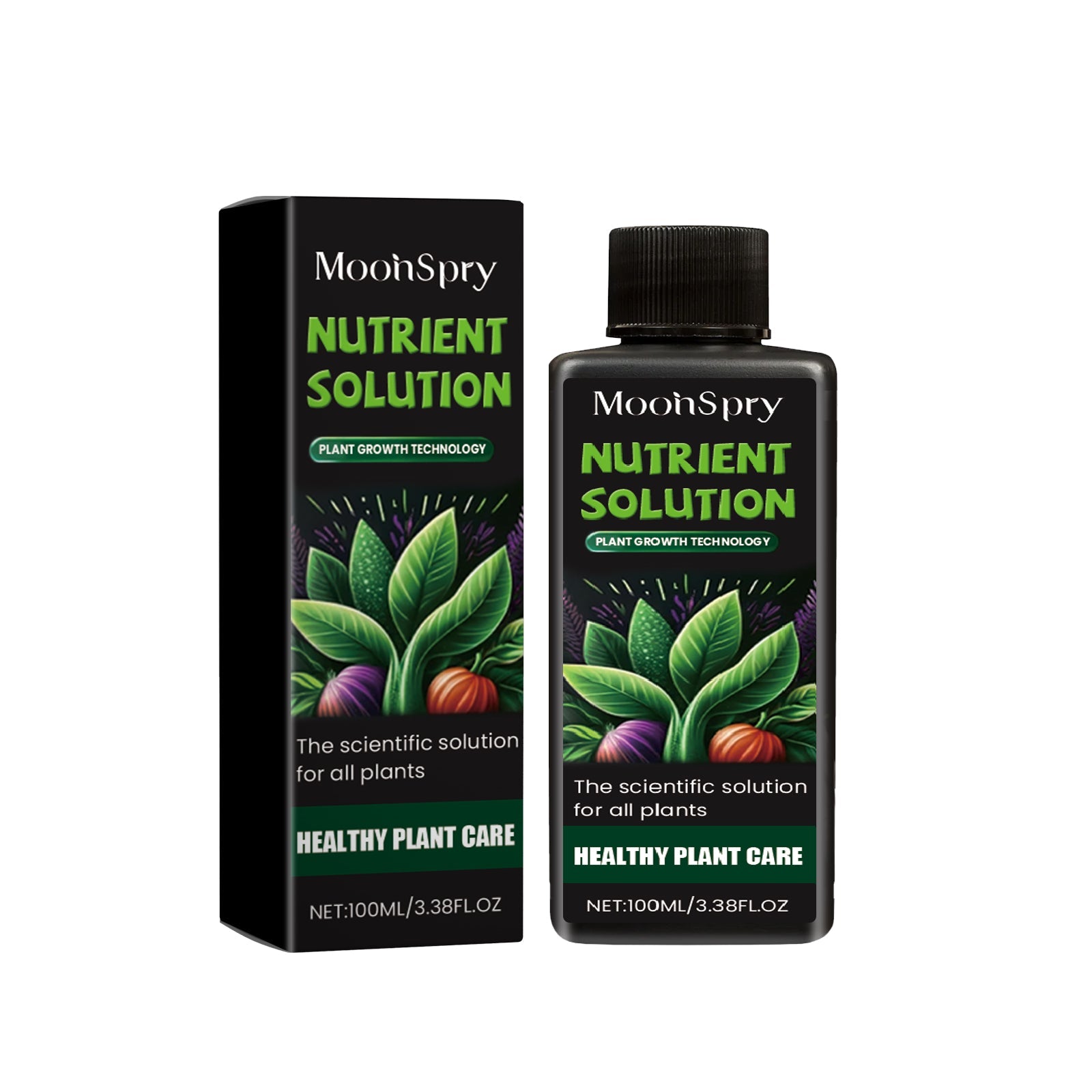 Boost Plant Nutrient Solution, Promote Growth, Vibrant Leaves, Flowers, Lawn, Easy to Use ,100ml