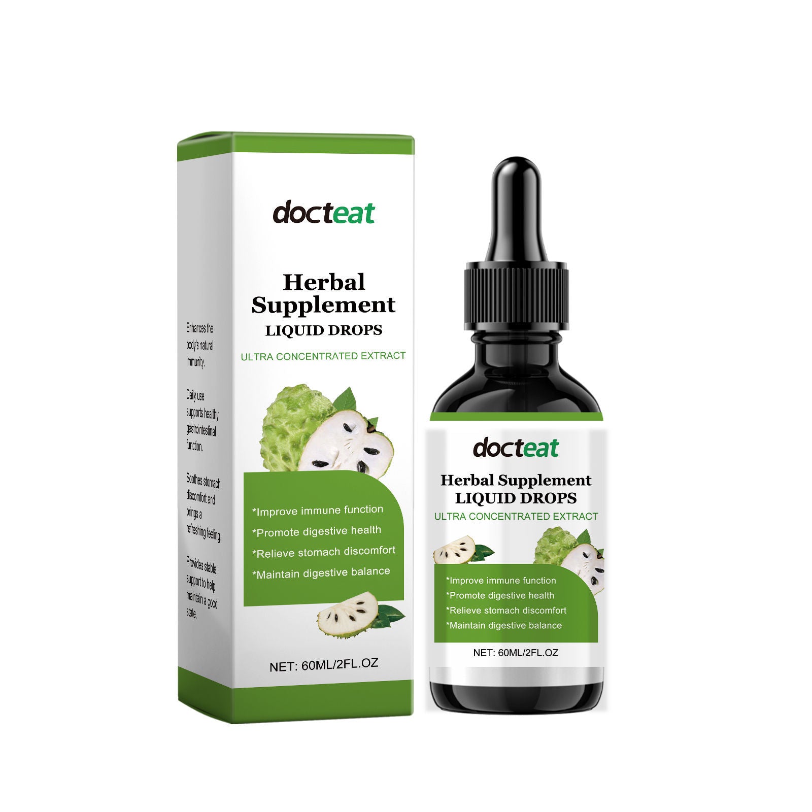 Boost Your Body Care with Herbal Supplement Drops, Natural Immunity & Digestive Support ,60ml