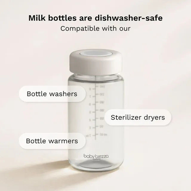 Baby Brezza - 10oz Breastmilk Bottle Cooler - Soft White