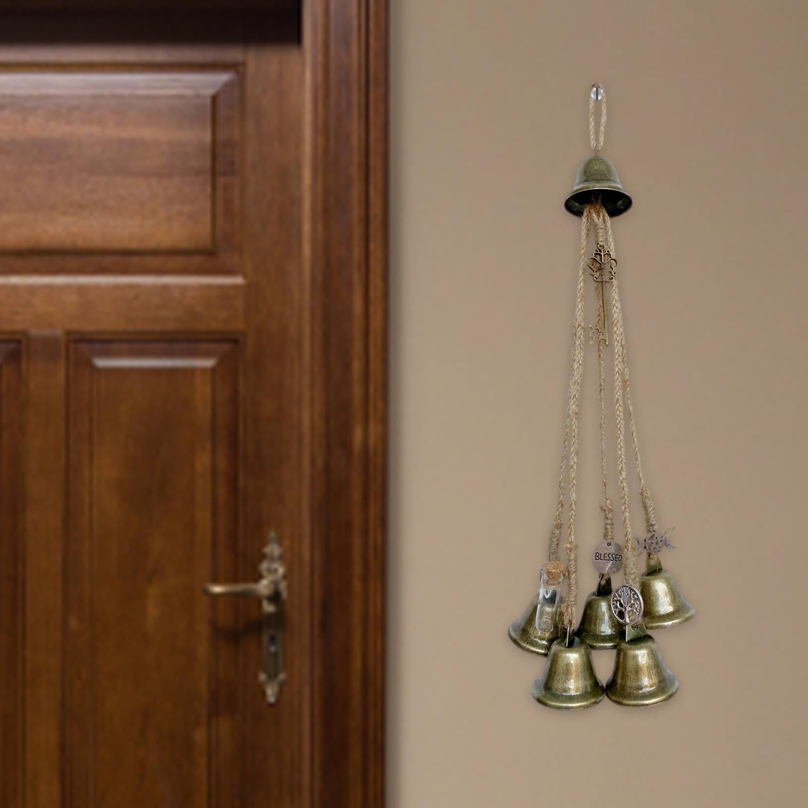 Witch Bells Windbells Wind Chime Door Decoration Porch Halloween Christmas Decorations