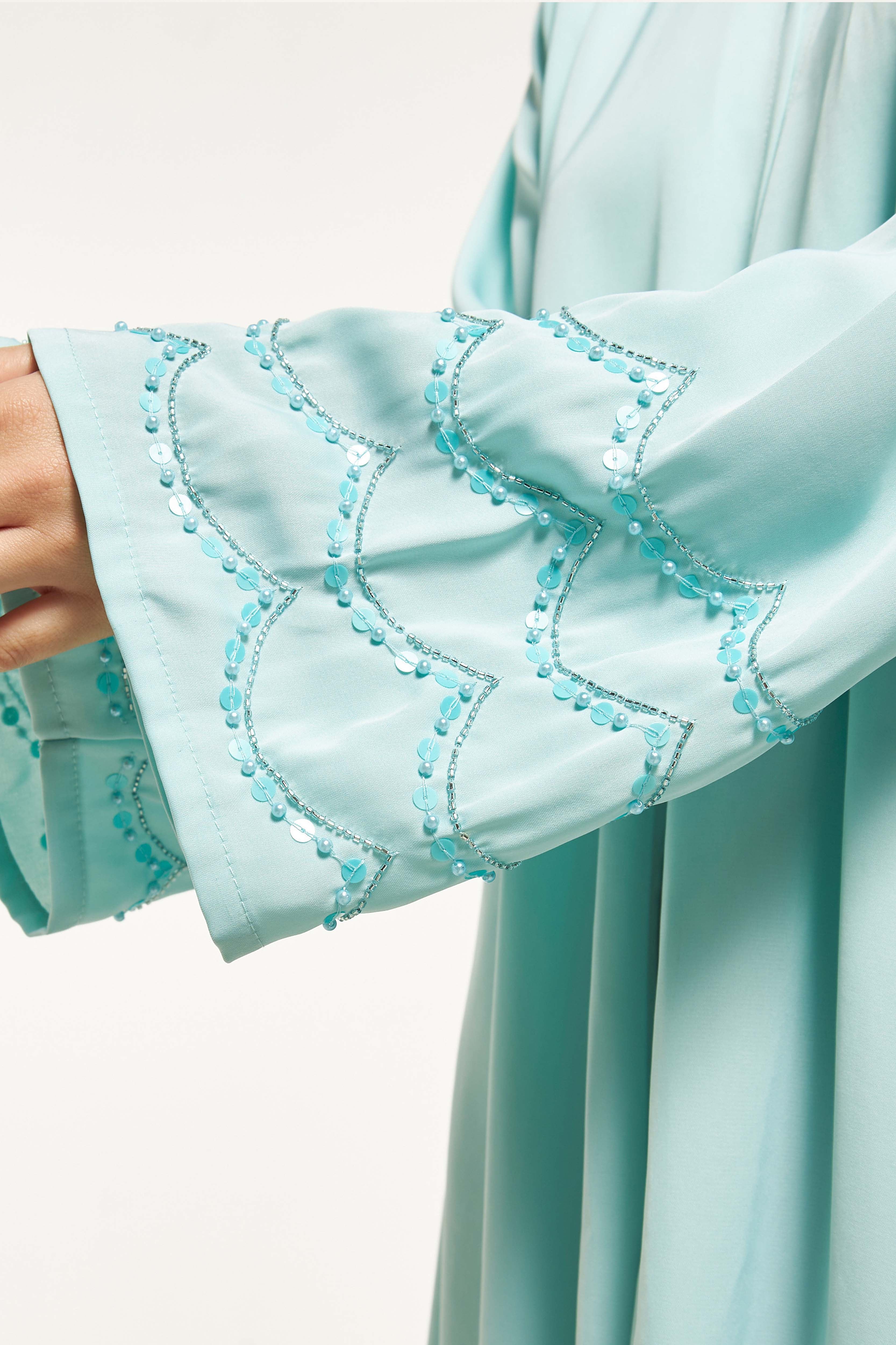 MOiSTREET Embellished Abaya